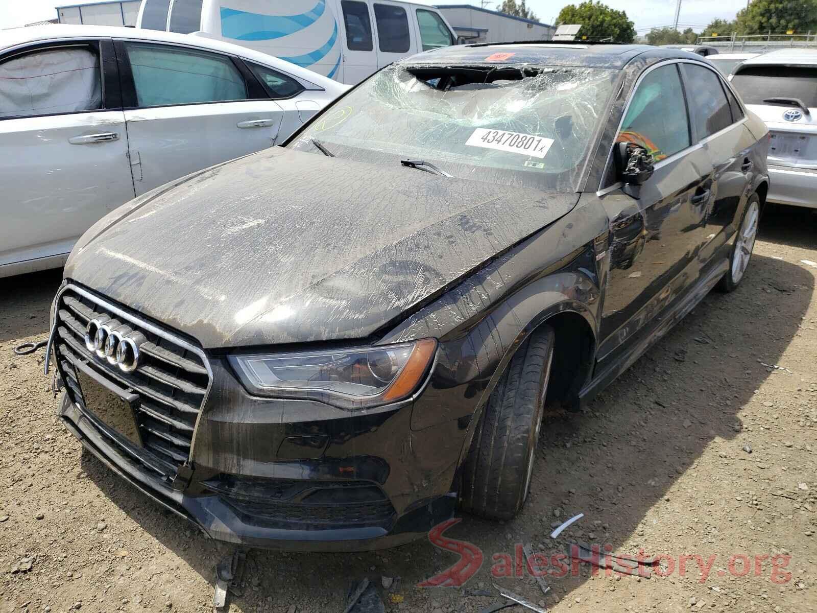 WAUJ8GFF2G1010175 2016 AUDI A3