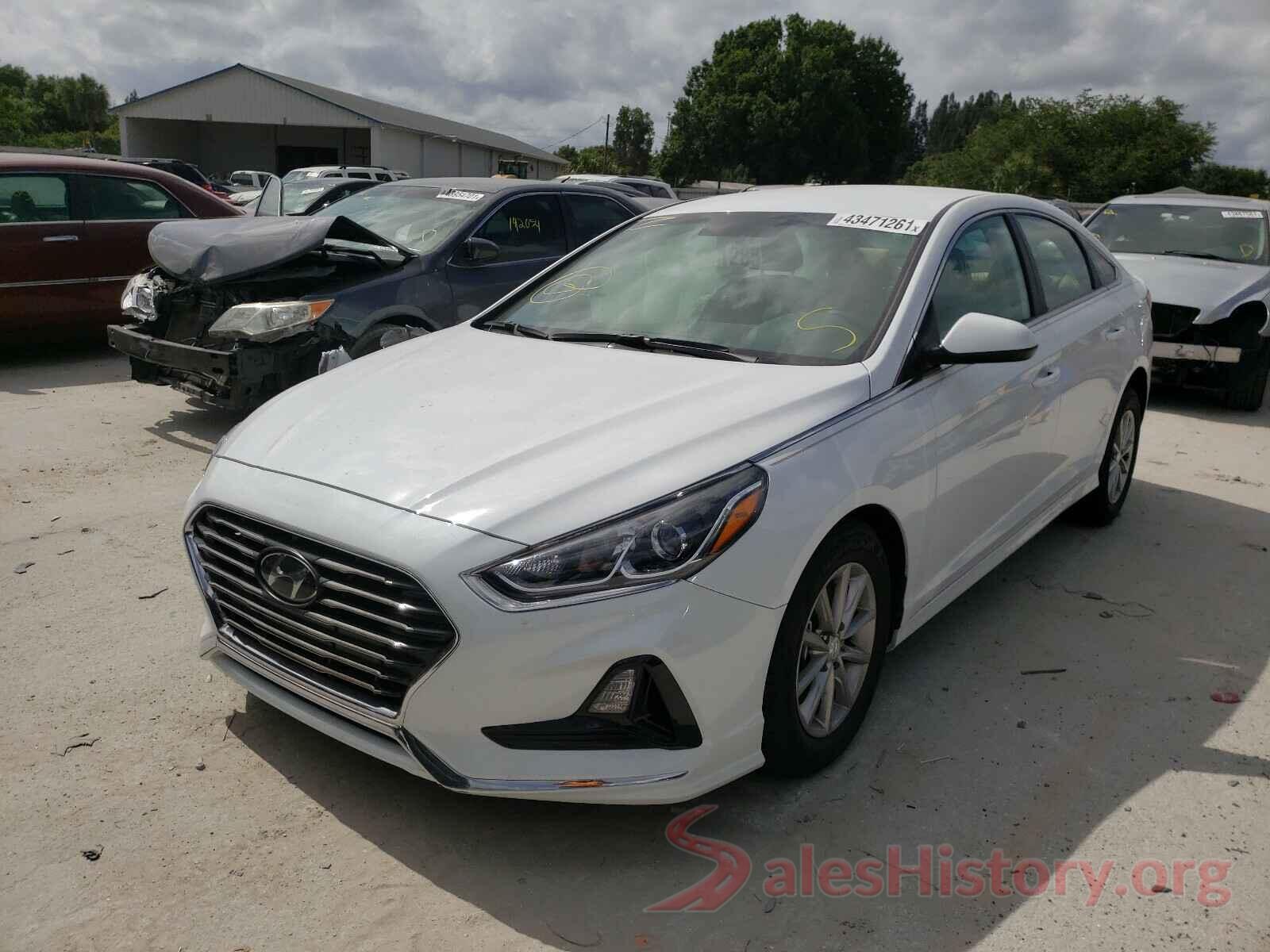 5NPE24AF9KH744020 2019 HYUNDAI SONATA