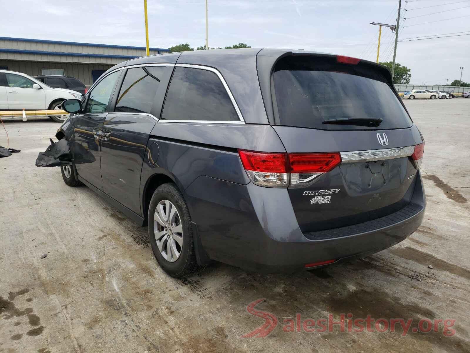 5FNRL5H39HB019217 2017 HONDA ODYSSEY