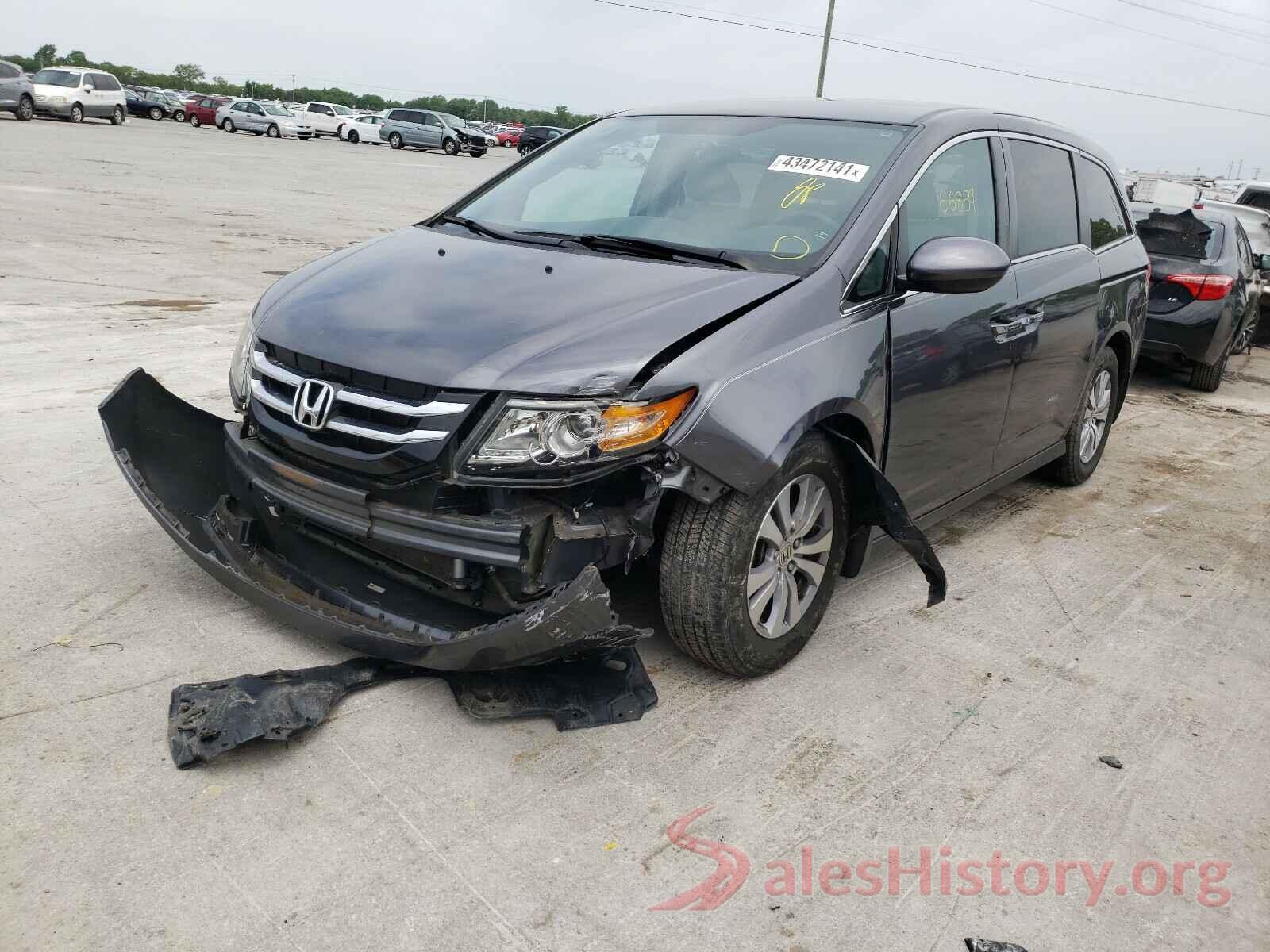 5FNRL5H39HB019217 2017 HONDA ODYSSEY