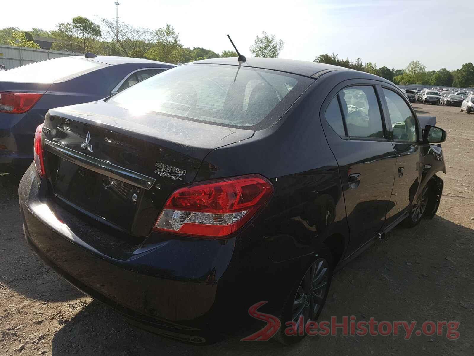 ML32F3FJ6KHF16544 2019 MITSUBISHI MIRAGE