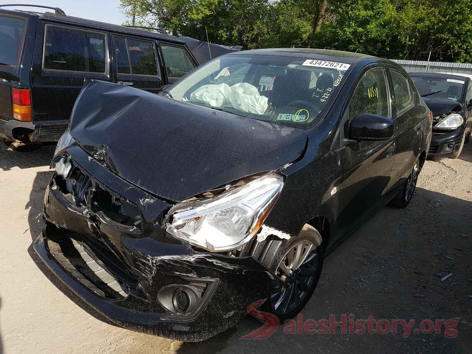 ML32F3FJ6KHF16544 2019 MITSUBISHI MIRAGE