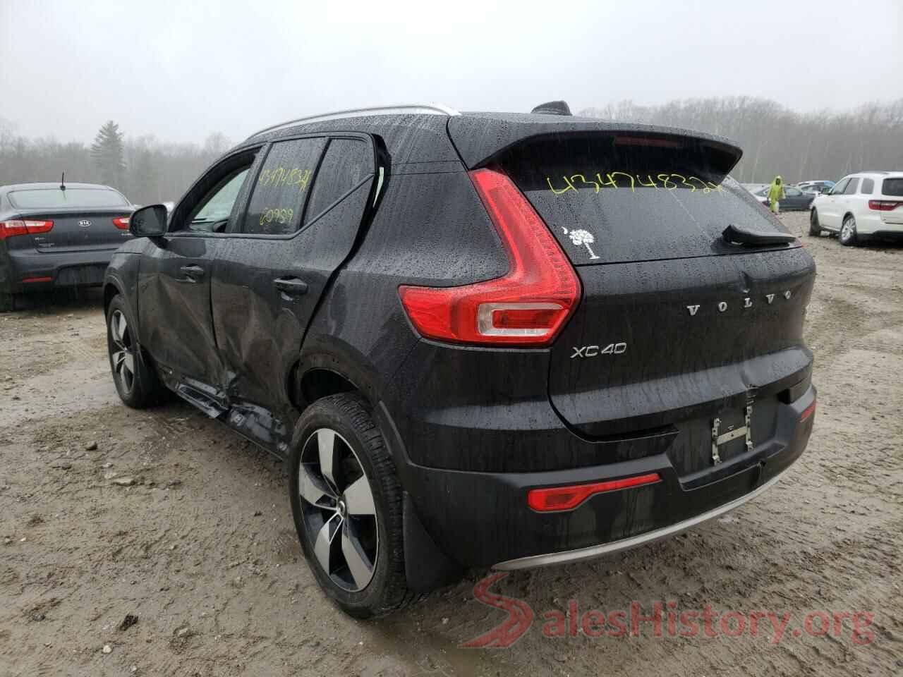 YV4162XZ2K2007748 2019 VOLVO XC40