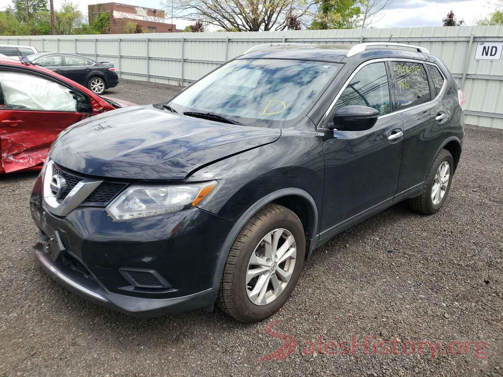 KNMAT2MV8GP623526 2016 NISSAN ROGUE