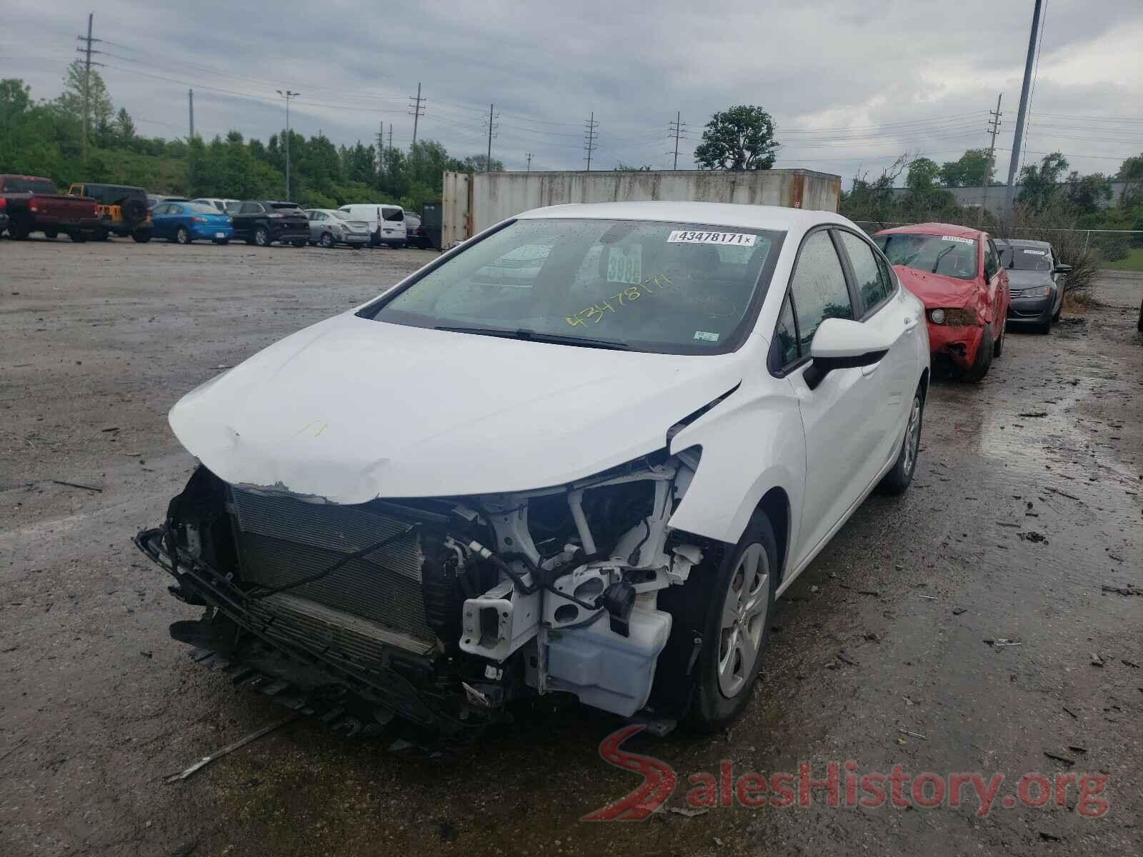 1G1BC5SM4H7252603 2017 CHEVROLET CRUZE