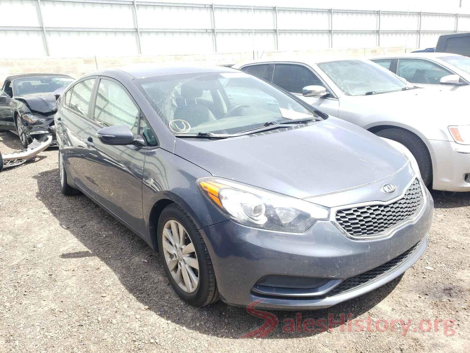 KNAFX4A64G5522771 2016 KIA FORTE