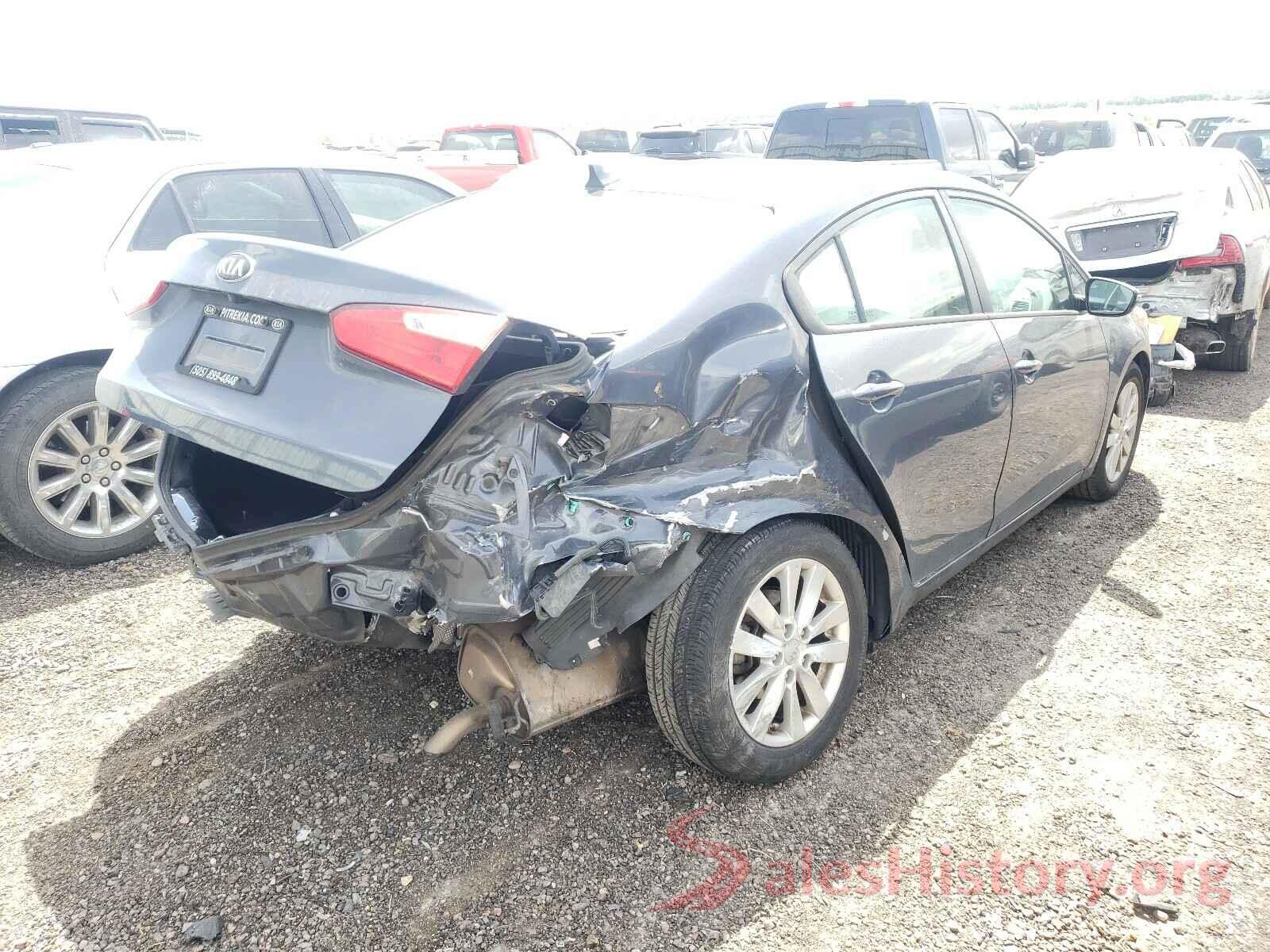 KNAFX4A64G5522771 2016 KIA FORTE