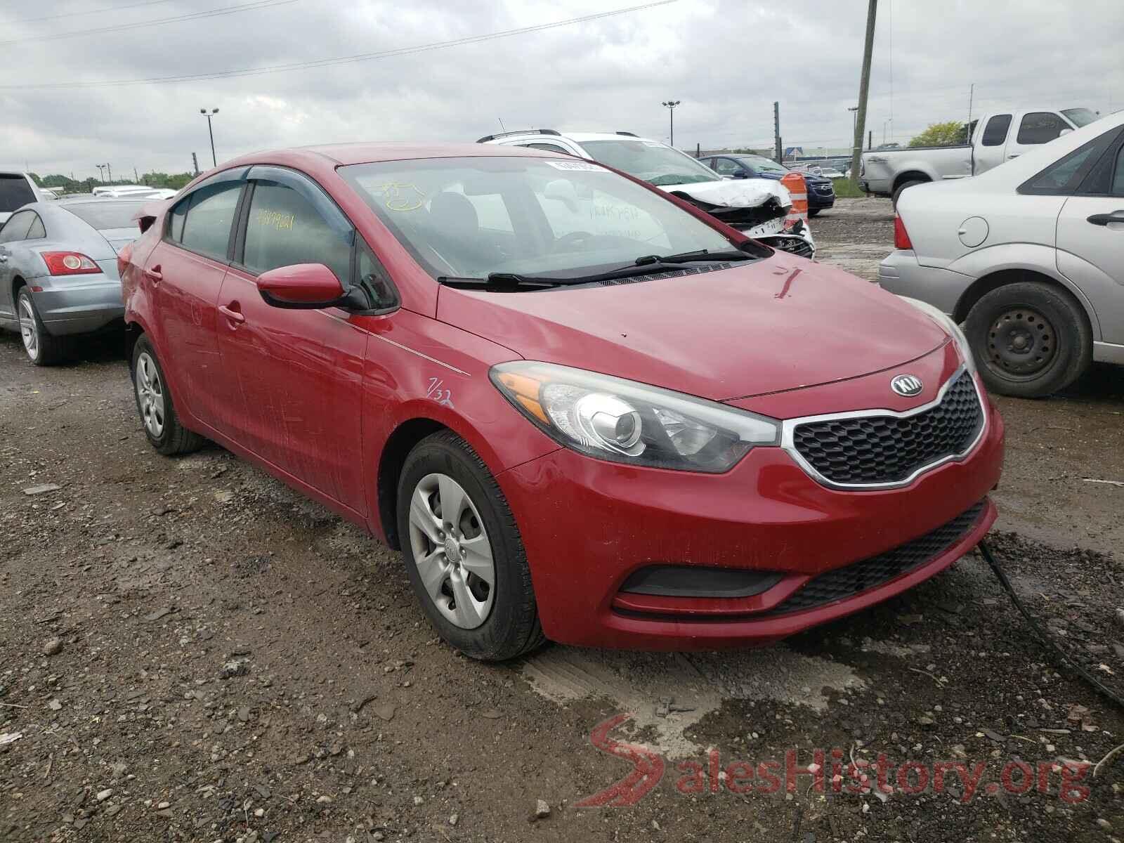 KNAFK4A62G5573572 2016 KIA FORTE