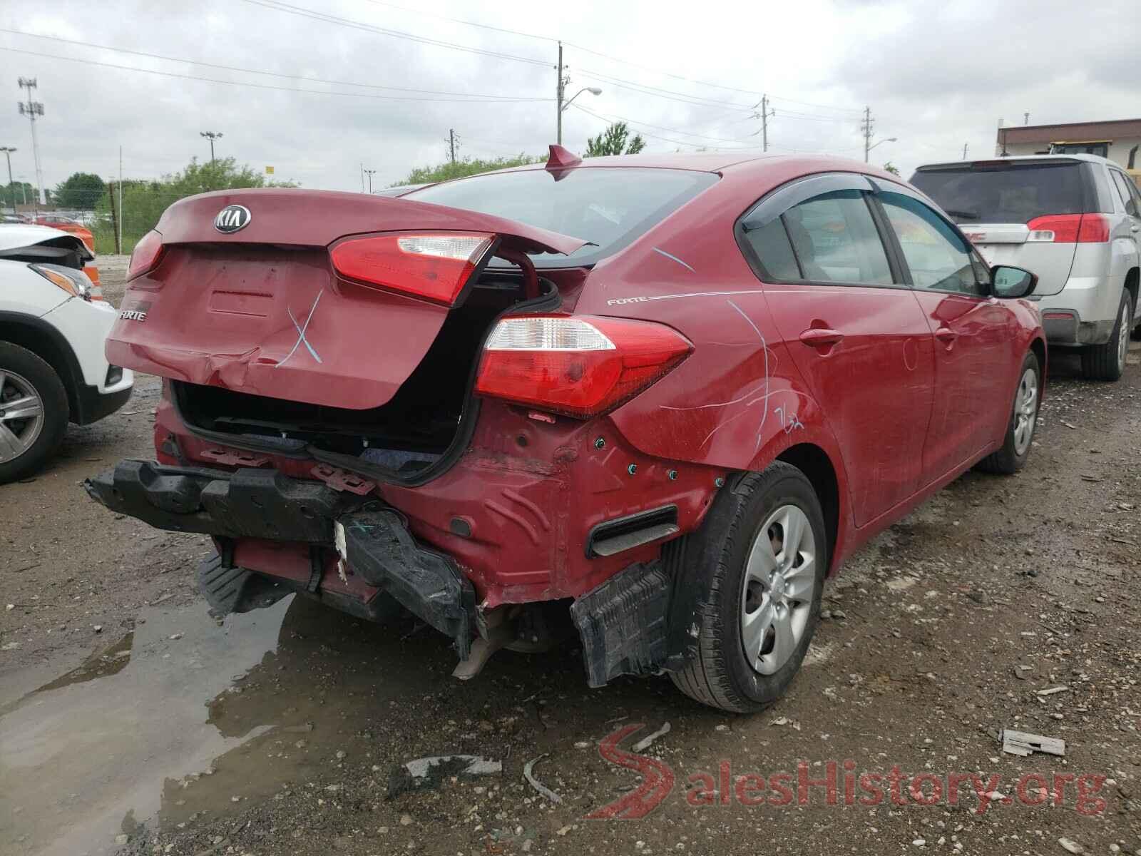 KNAFK4A62G5573572 2016 KIA FORTE