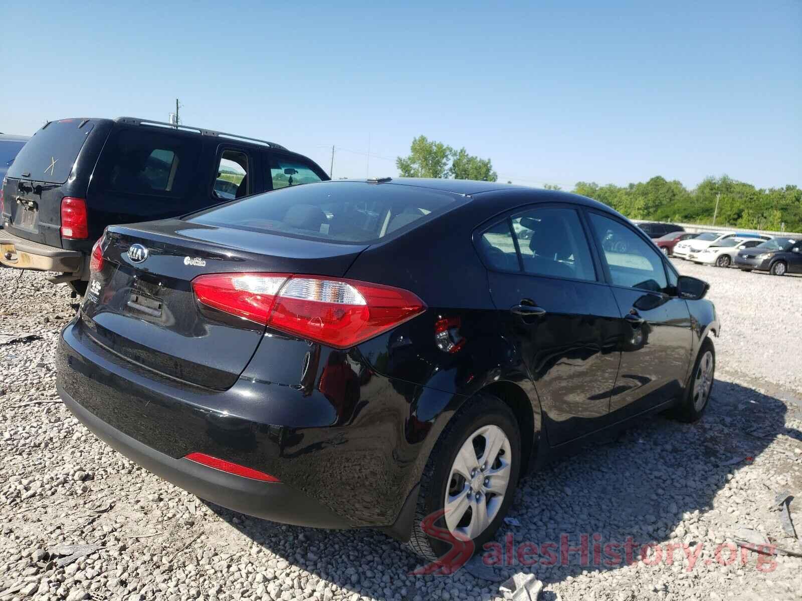 KNAFK4A64G5595038 2016 KIA FORTE