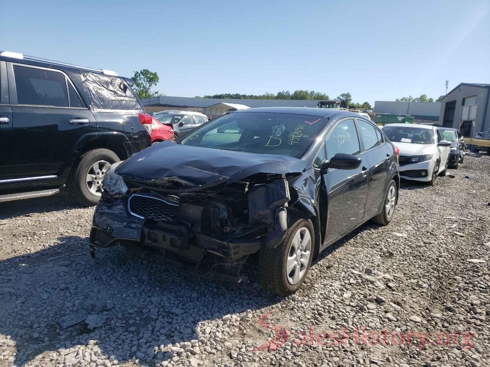 KNAFK4A64G5595038 2016 KIA FORTE