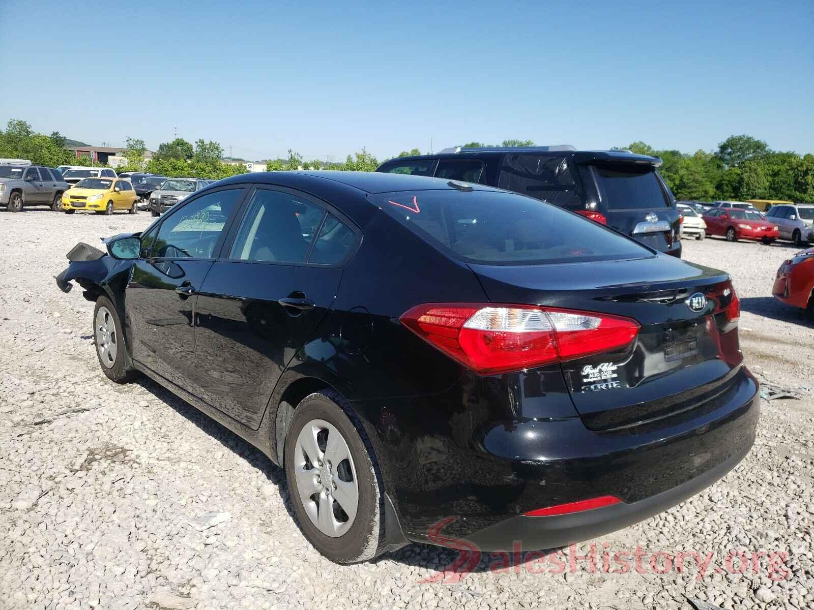 KNAFK4A64G5595038 2016 KIA FORTE