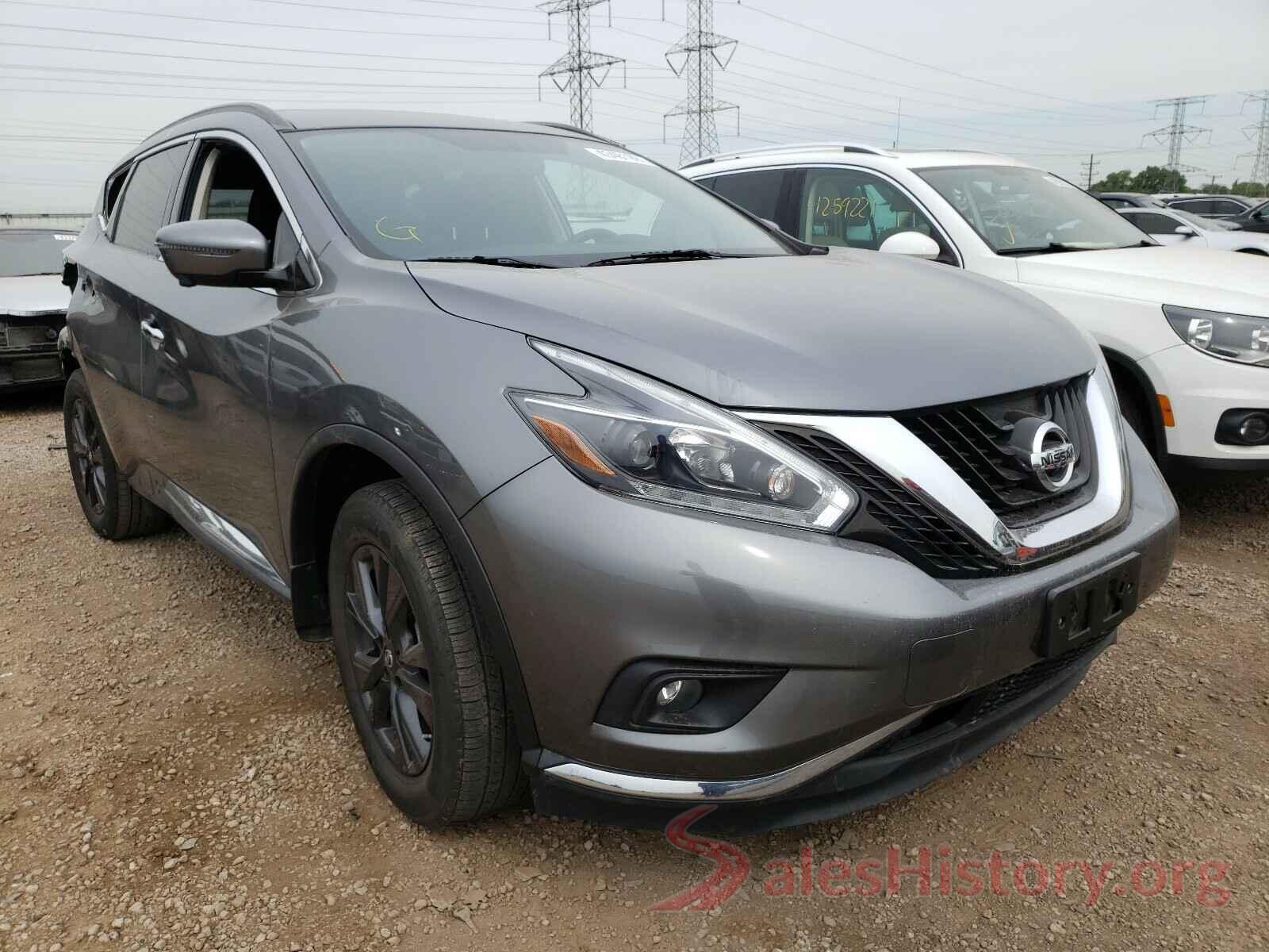 5N1AZ2MH4JN129901 2018 NISSAN MURANO