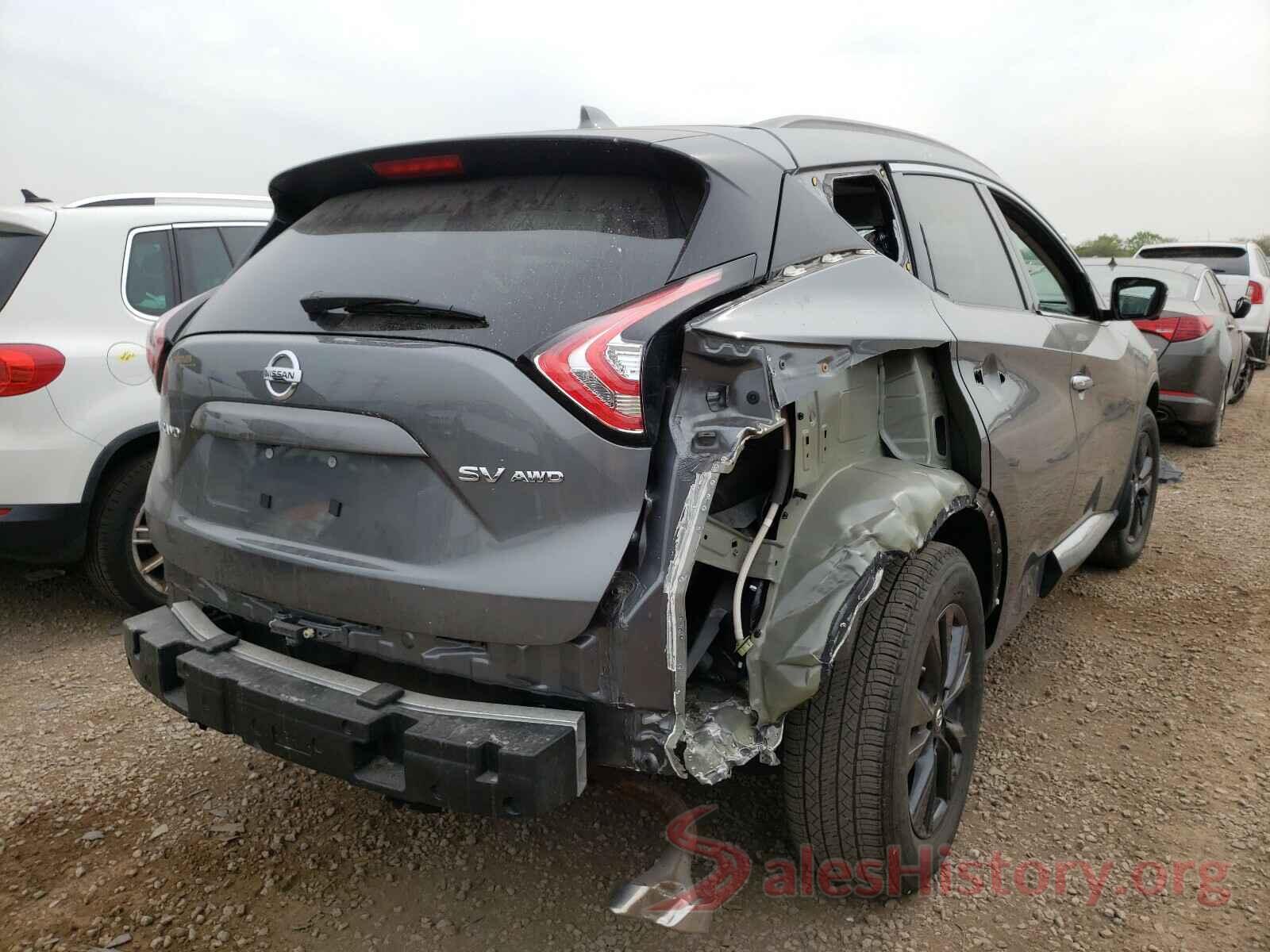 5N1AZ2MH4JN129901 2018 NISSAN MURANO