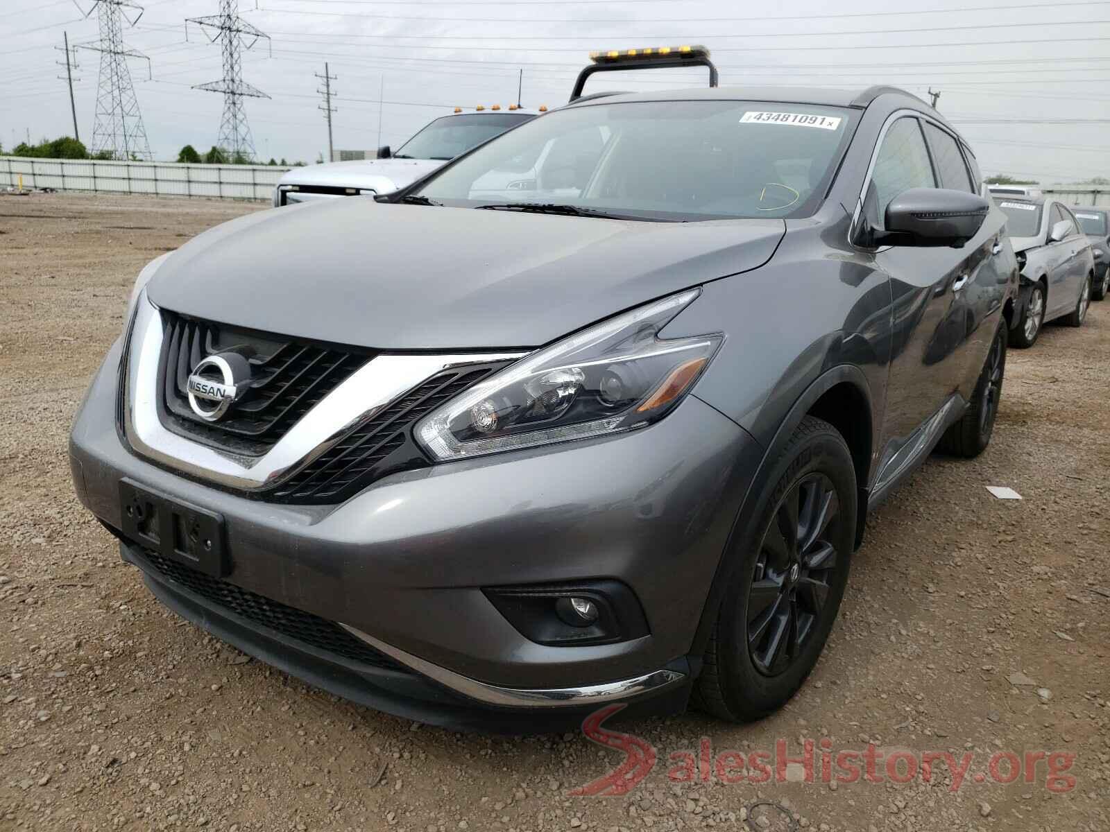 5N1AZ2MH4JN129901 2018 NISSAN MURANO