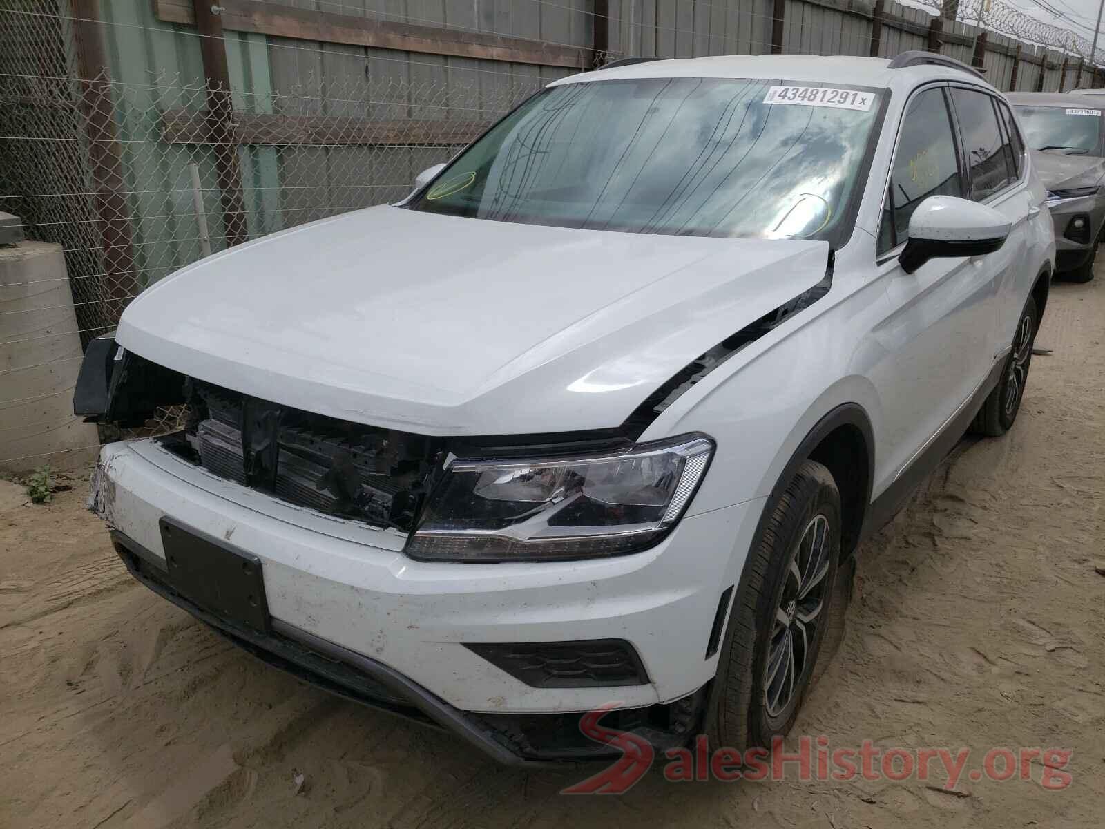 3VV2B7AX1MM064186 2021 VOLKSWAGEN TIGUAN