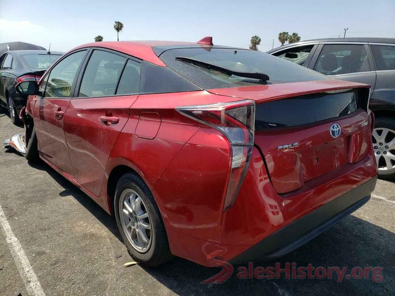 JTDKBRFU3G3524656 2016 TOYOTA PRIUS