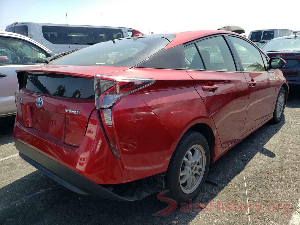 JTDKBRFU3G3524656 2016 TOYOTA PRIUS