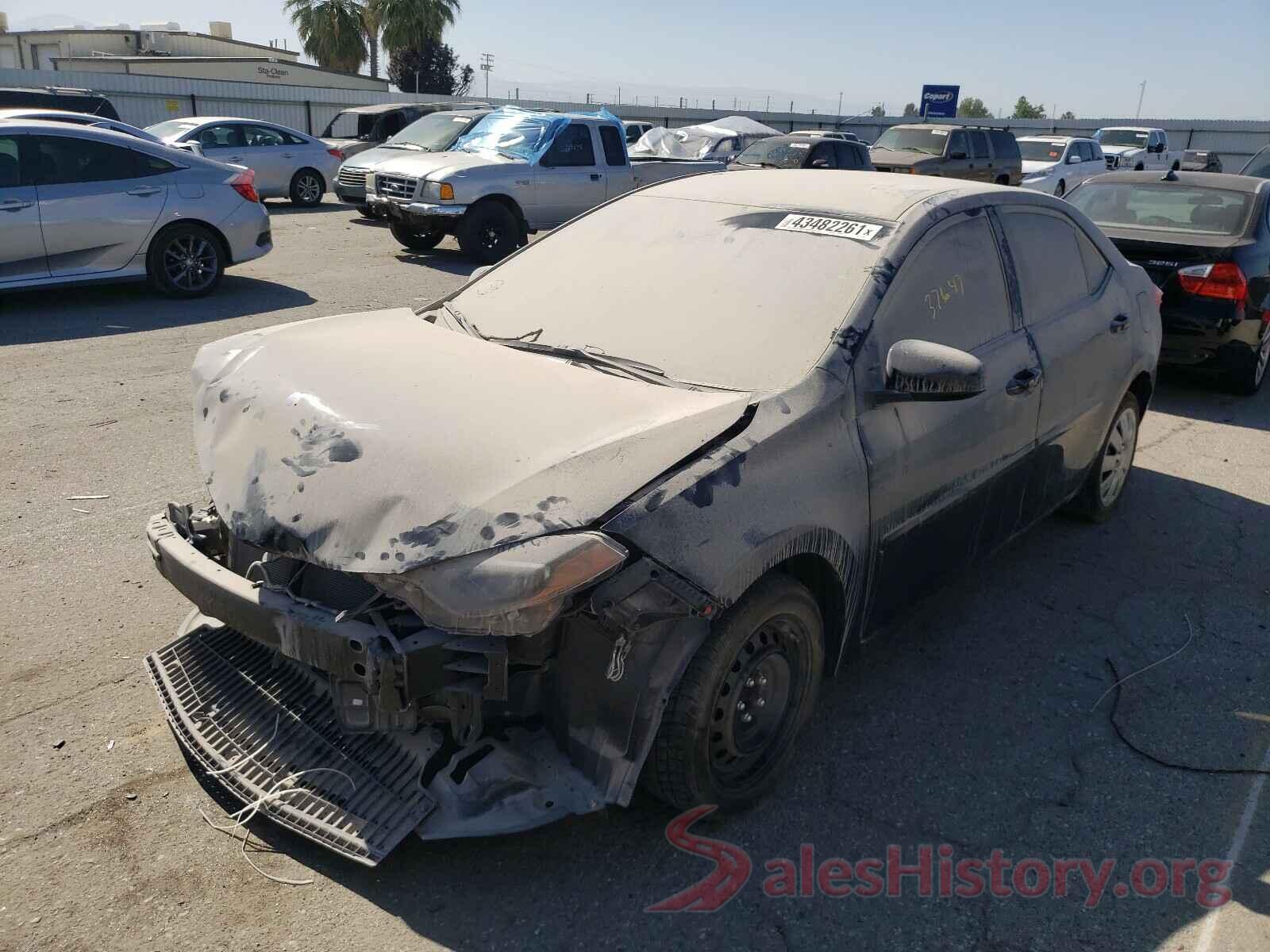 2T1BURHE8KC133129 2019 TOYOTA COROLLA