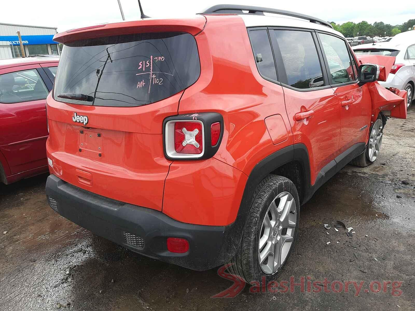 ZACNJCBB1MPM43306 2021 JEEP RENEGADE