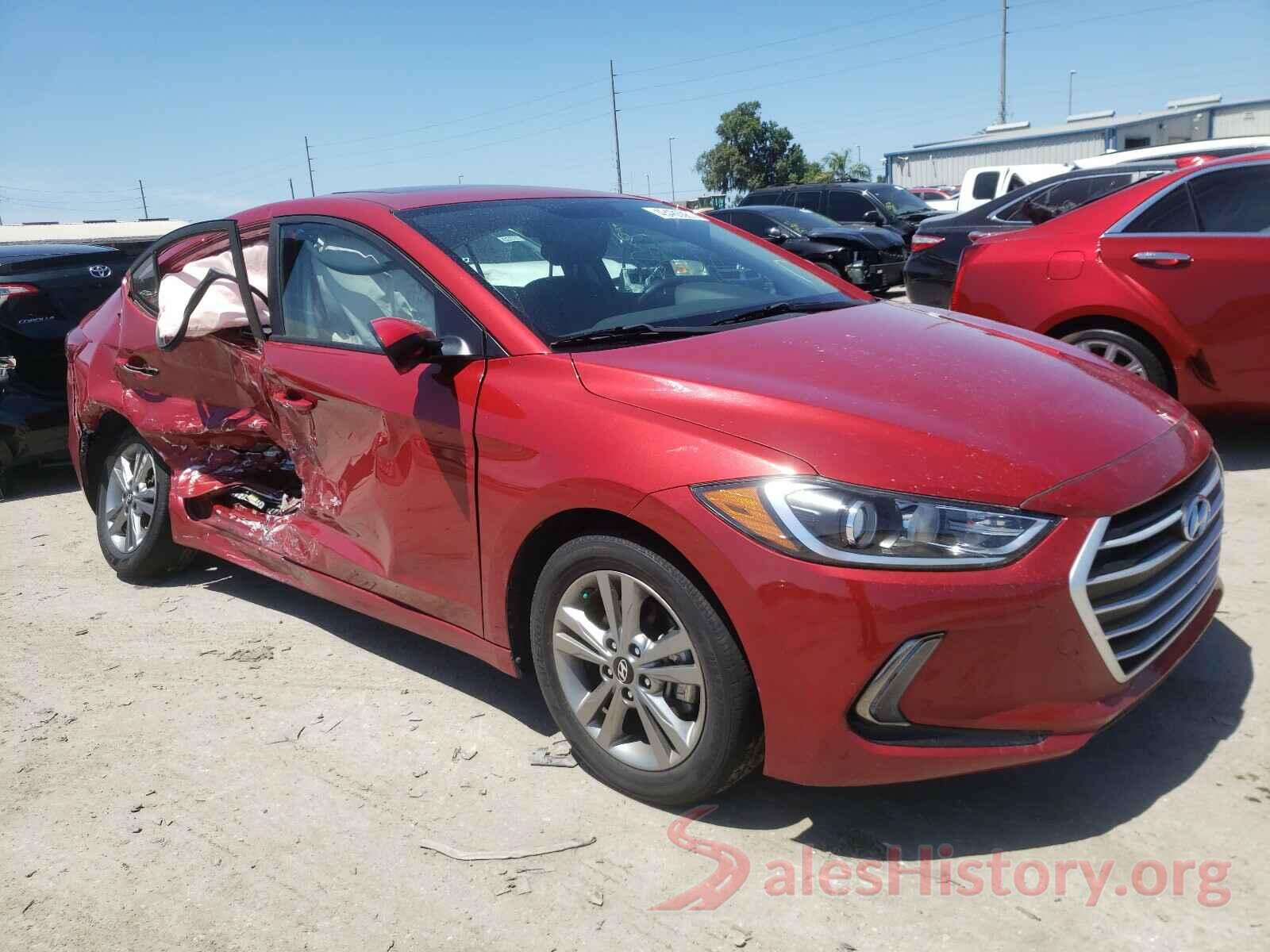 KMHD84LF7HU313709 2017 HYUNDAI ELANTRA