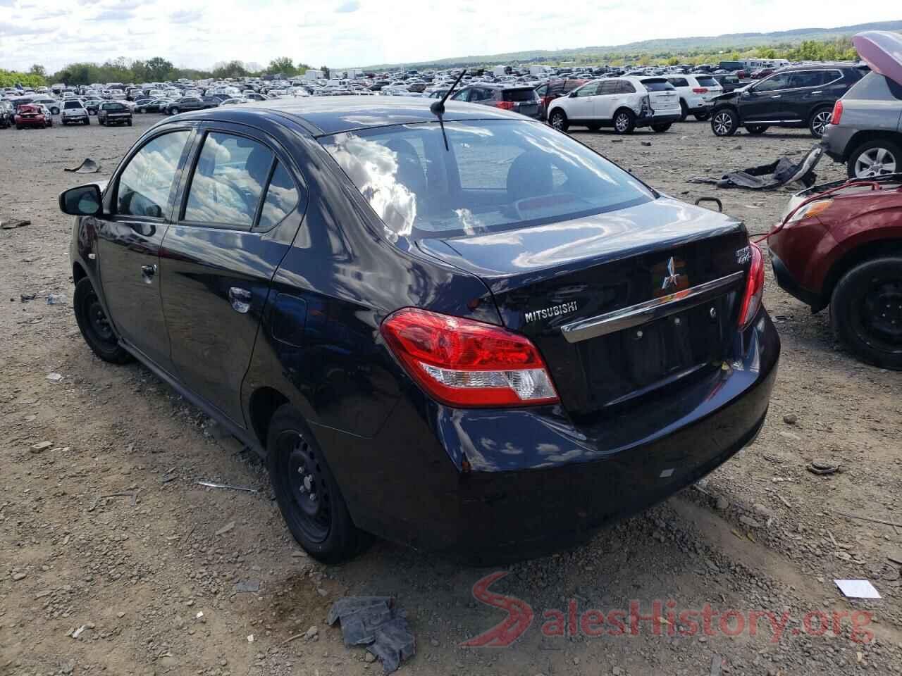 ML32F3FJ6KHF18486 2019 MITSUBISHI MIRAGE