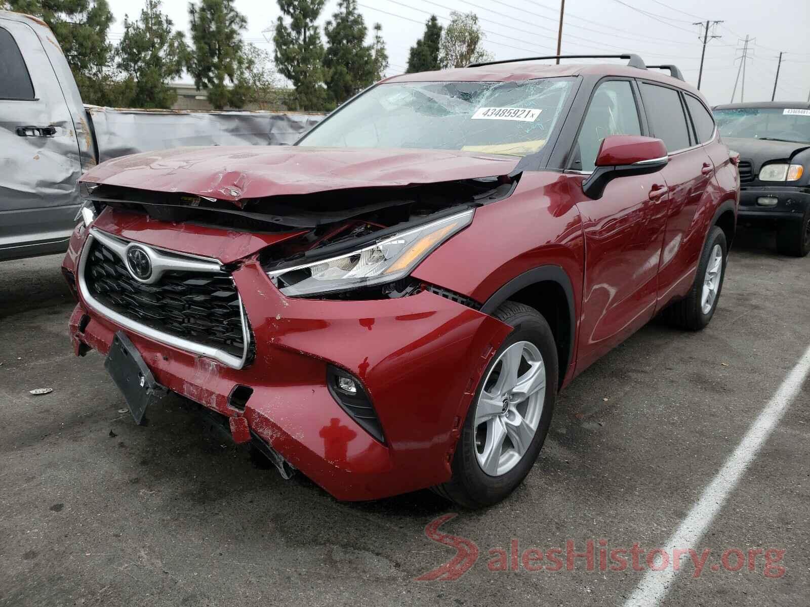 5TDZZRAH1LS004064 2020 TOYOTA HIGHLANDER