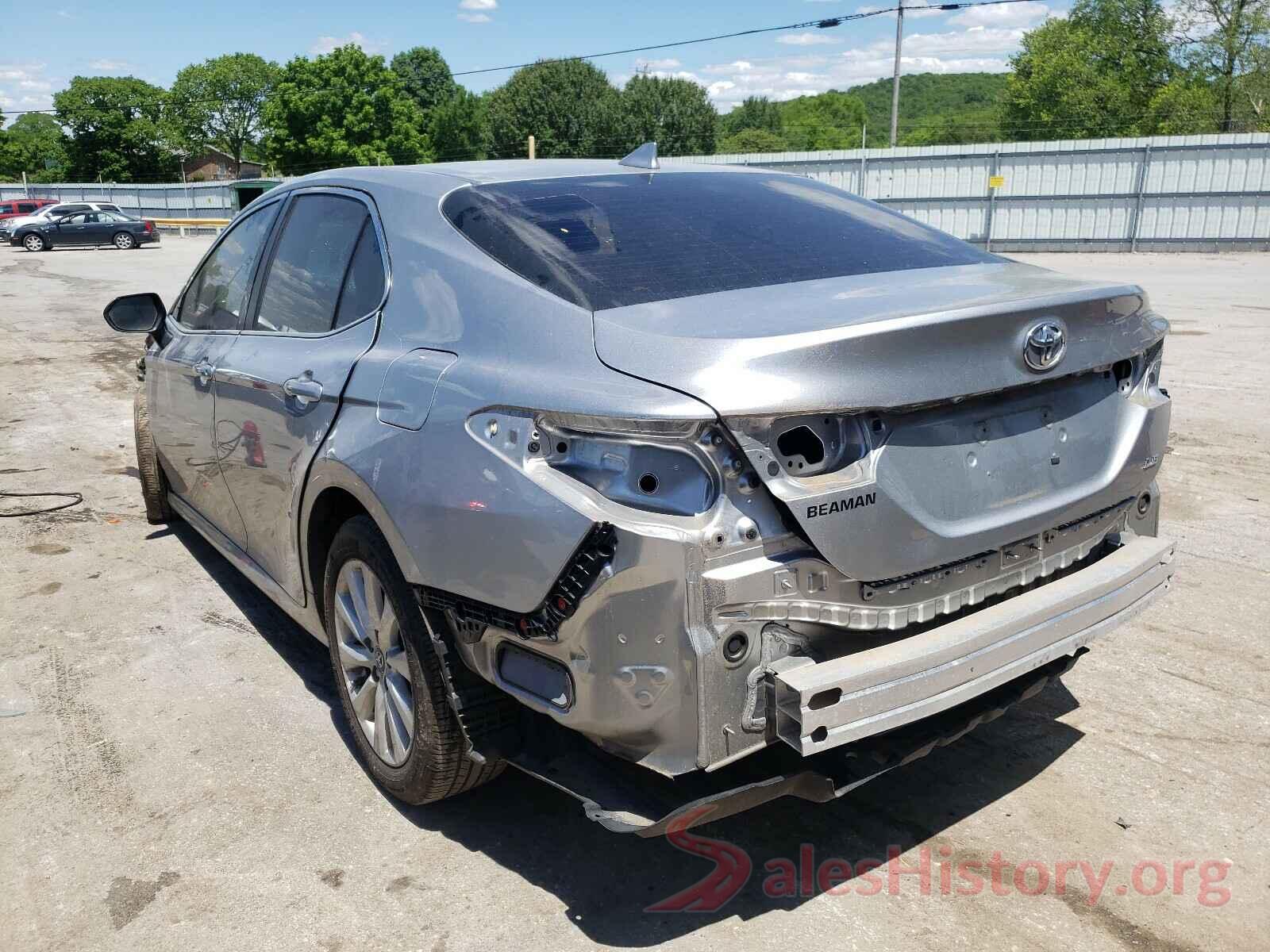 4T1B11HK0KU848016 2019 TOYOTA CAMRY