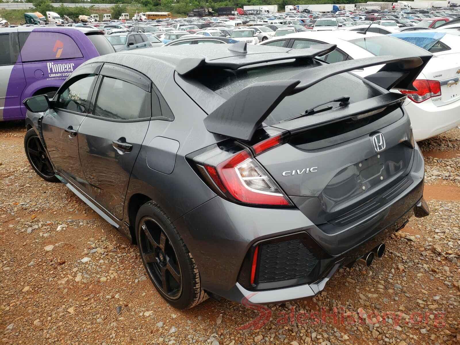 SHHFK7H41HU212423 2017 HONDA CIVIC