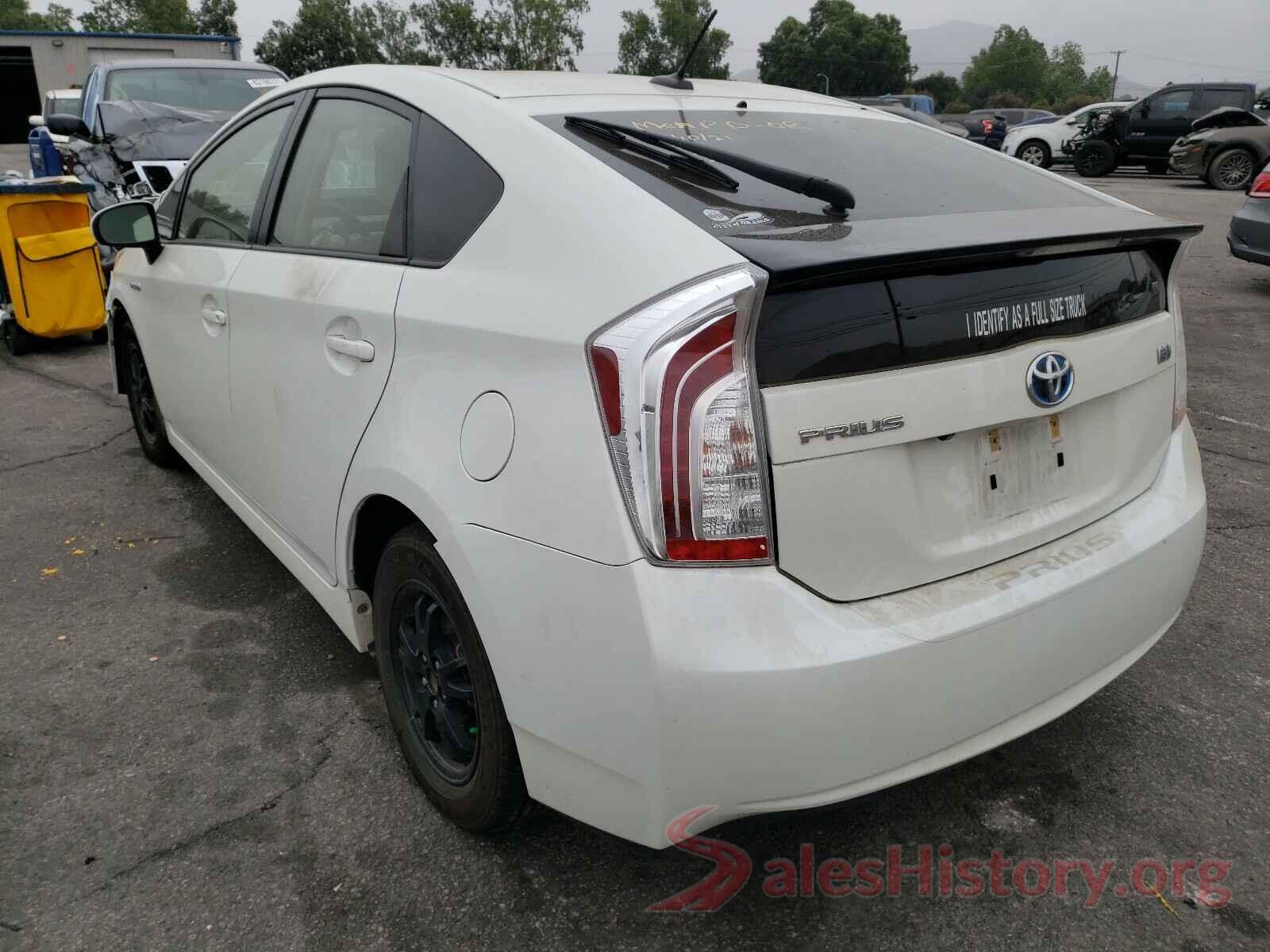 JTDKN3DU1F1919677 2015 TOYOTA PRIUS