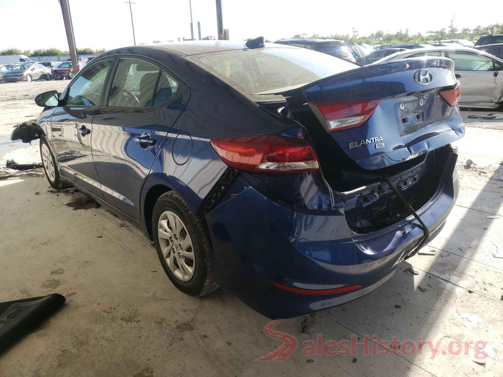 5NPD74LF4HH151801 2017 HYUNDAI ELANTRA