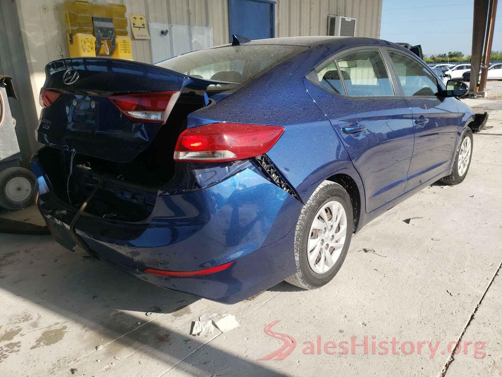 5NPD74LF4HH151801 2017 HYUNDAI ELANTRA