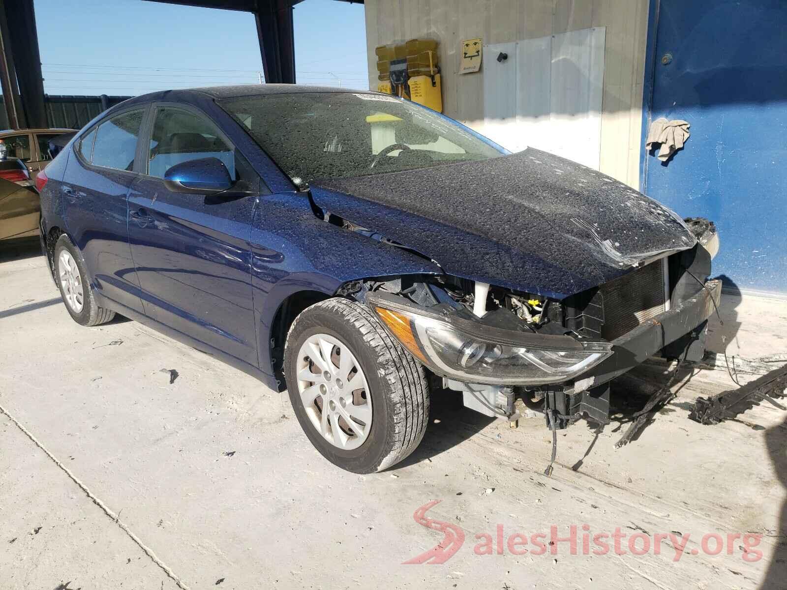 5NPD74LF4HH151801 2017 HYUNDAI ELANTRA