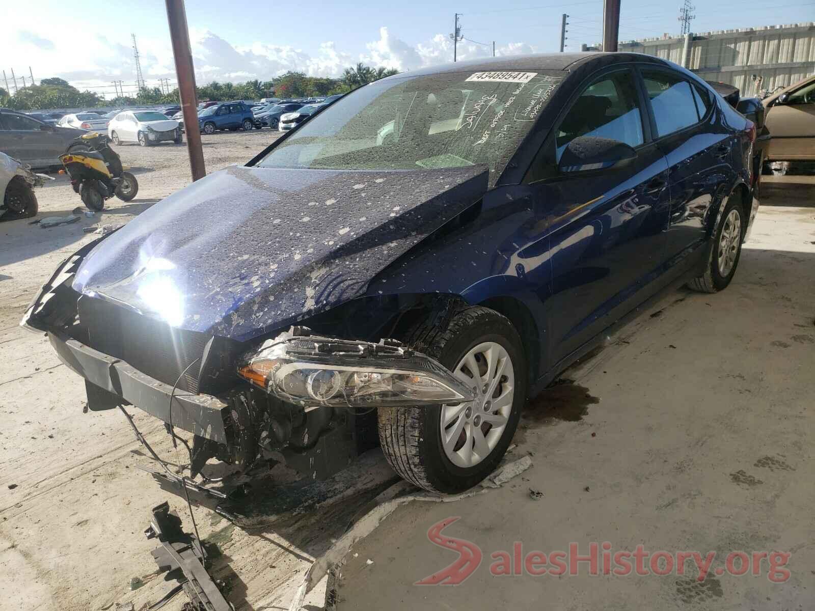 5NPD74LF4HH151801 2017 HYUNDAI ELANTRA