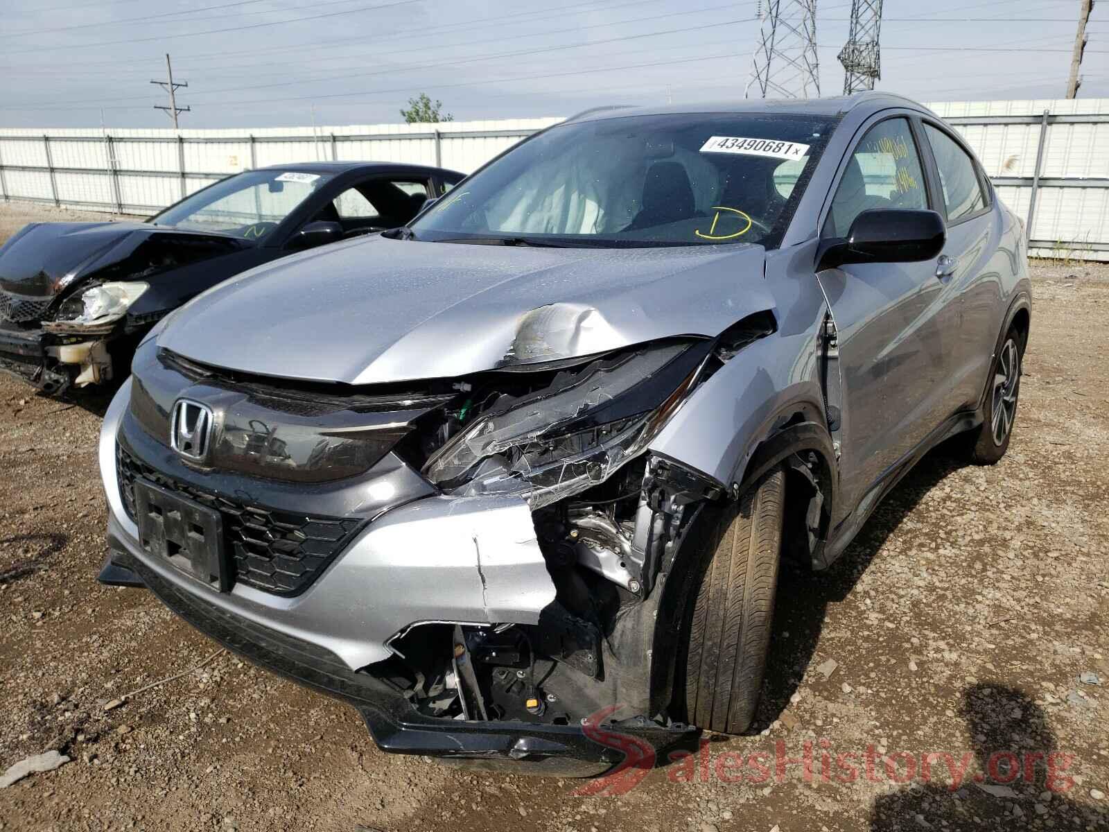 3CZRU6H14KG728411 2019 HONDA HR-V