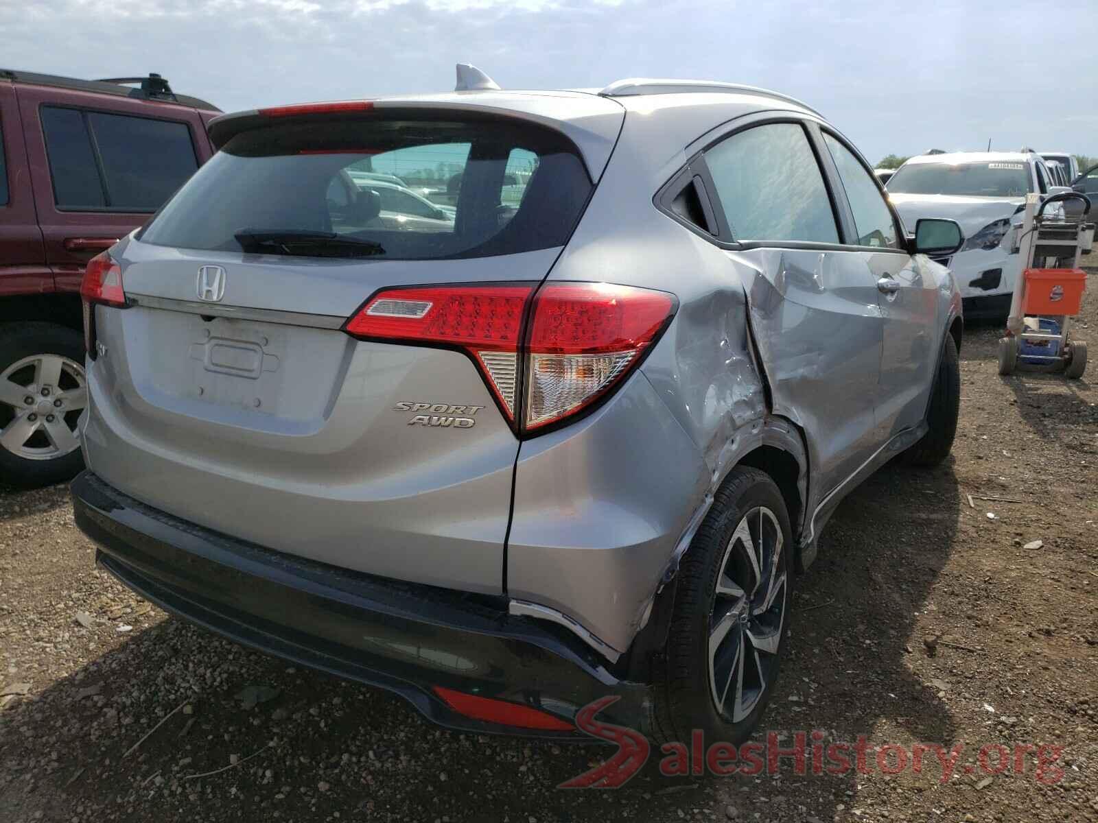 3CZRU6H14KG728411 2019 HONDA HR-V