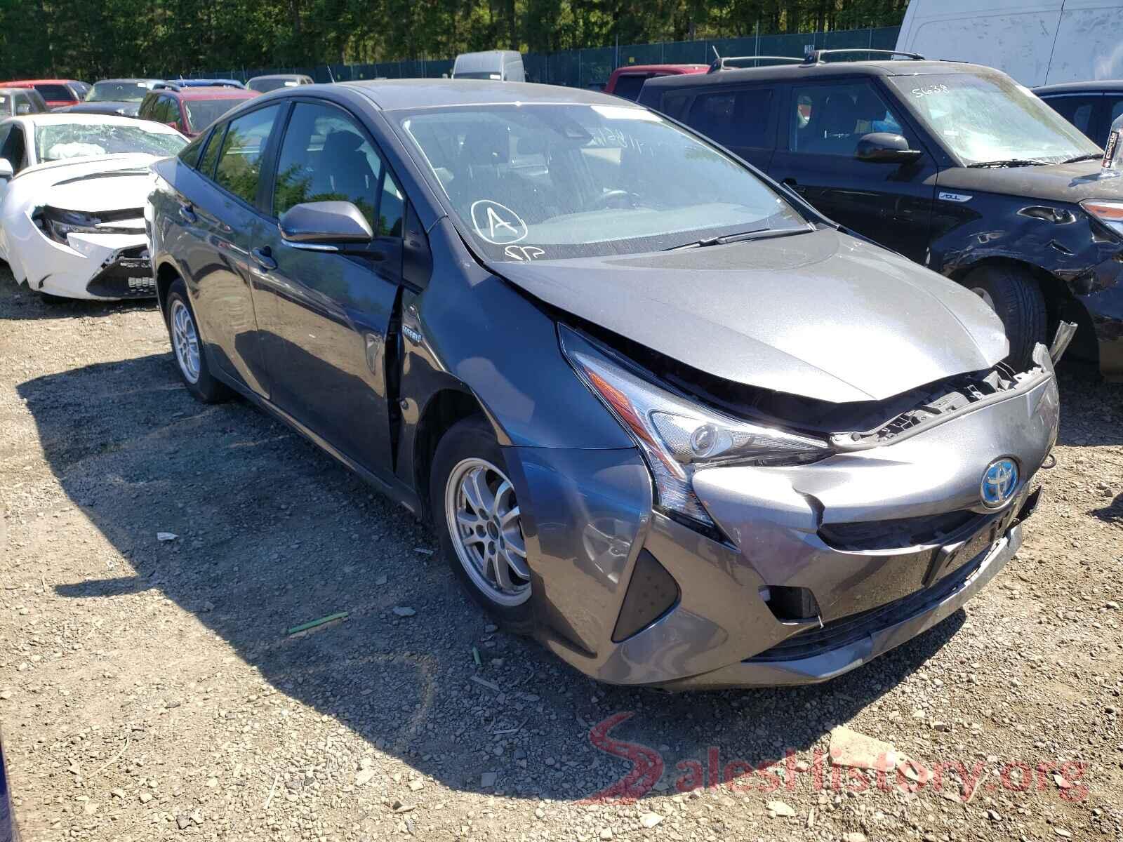 JTDKBRFU4H3024538 2017 TOYOTA PRIUS