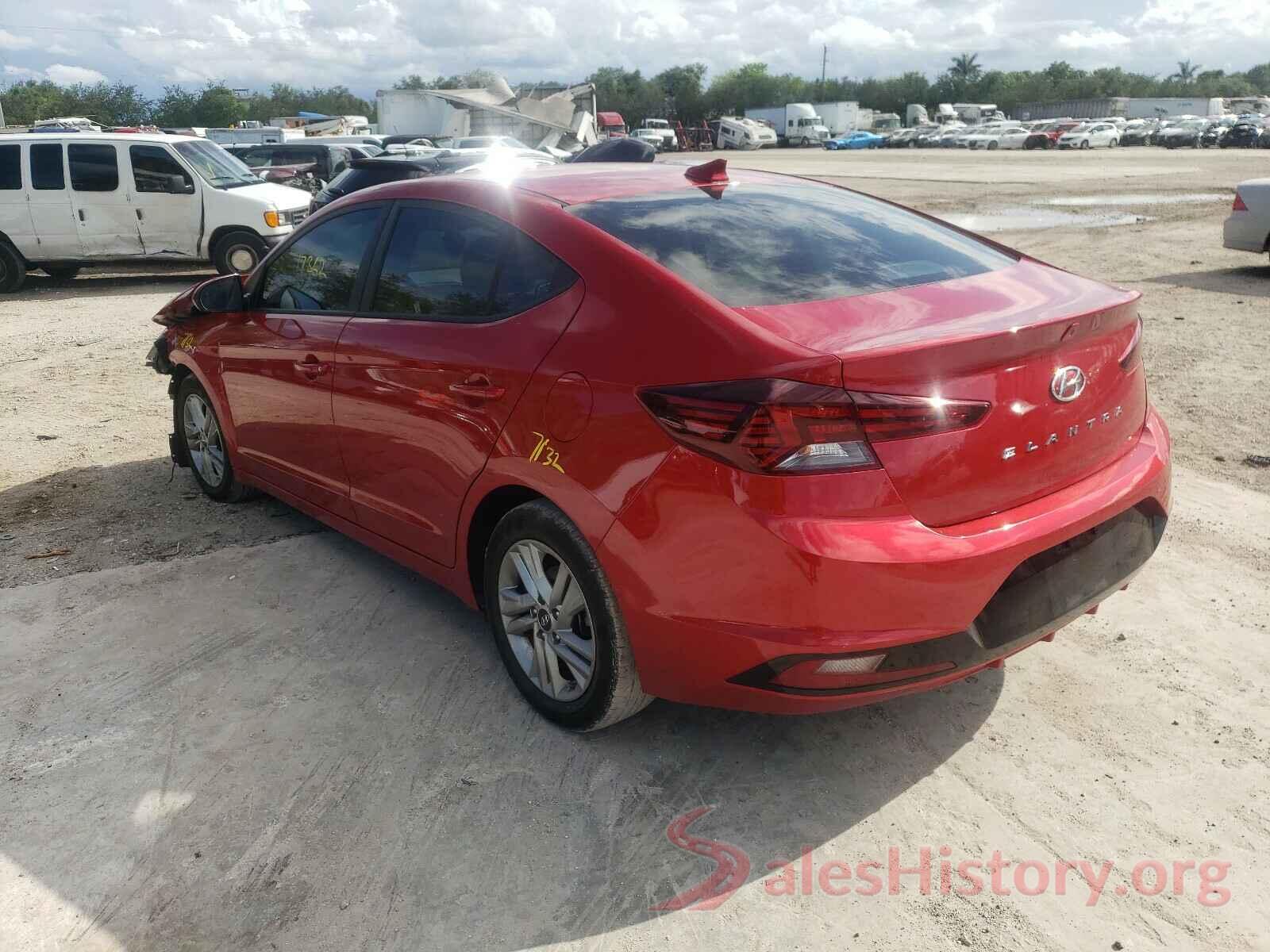 5NPD84LF2LH550258 2020 HYUNDAI ELANTRA