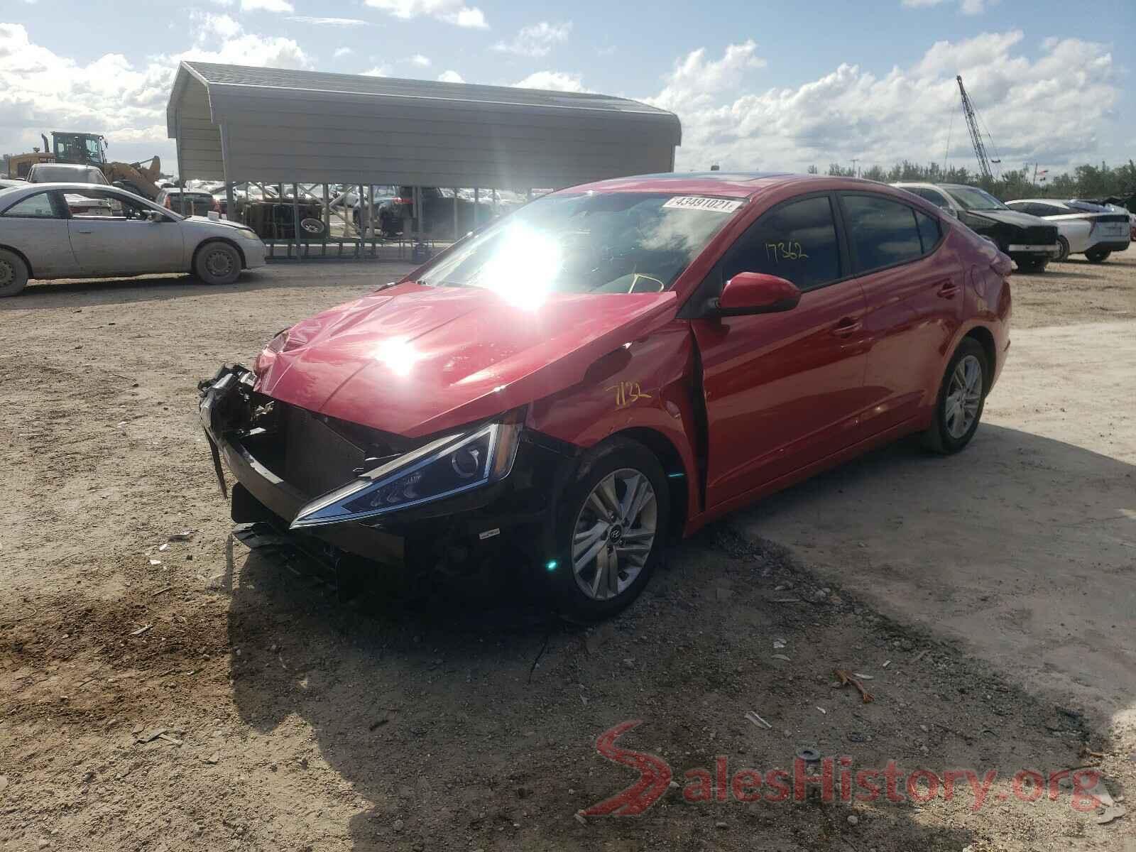 5NPD84LF2LH550258 2020 HYUNDAI ELANTRA