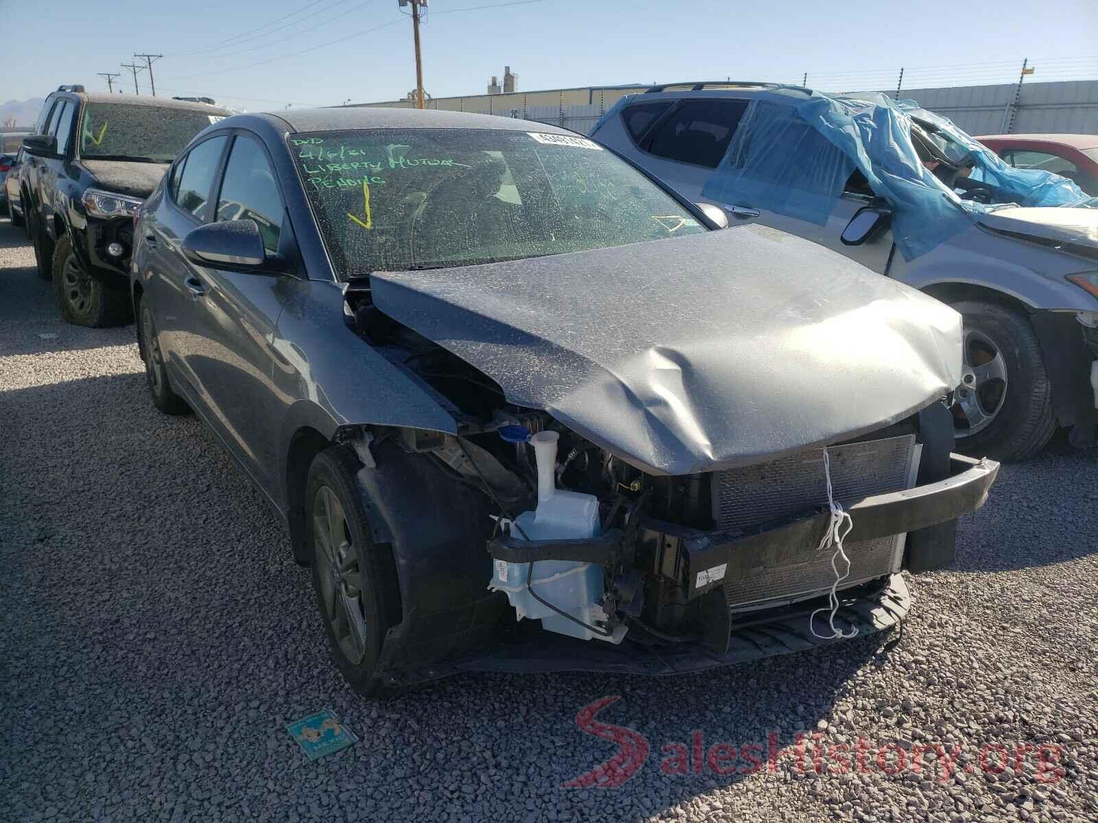 5NPD84LF6JH260036 2018 HYUNDAI ELANTRA