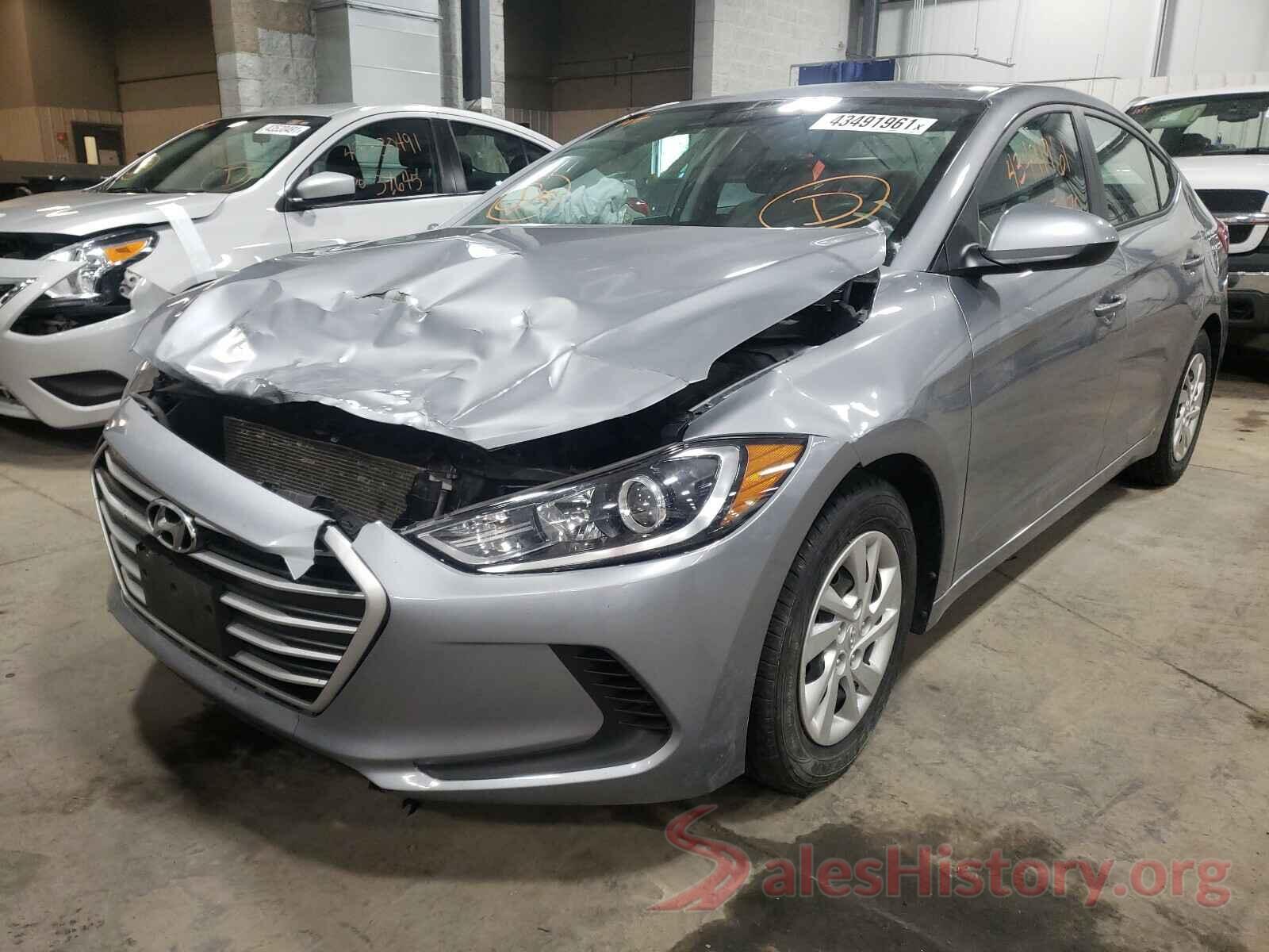 5NPD74LF0HH100392 2017 HYUNDAI ELANTRA