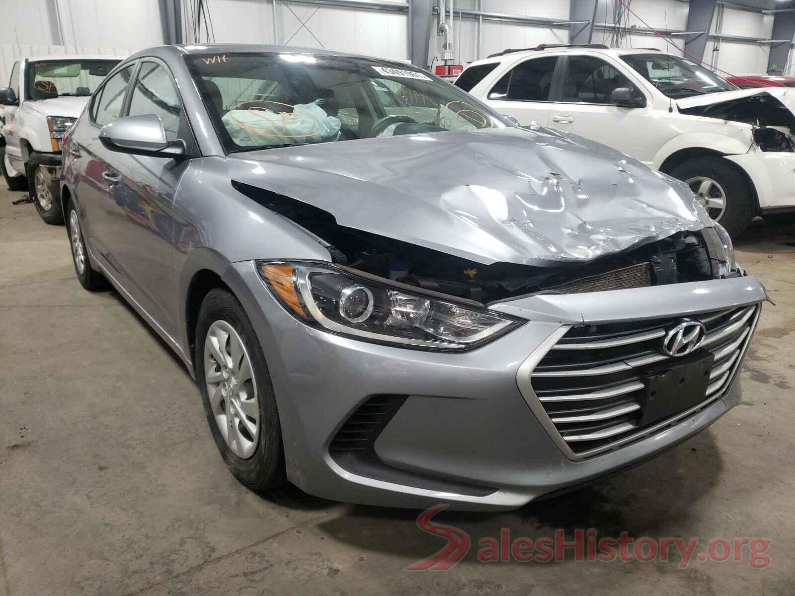 5NPD74LF0HH100392 2017 HYUNDAI ELANTRA