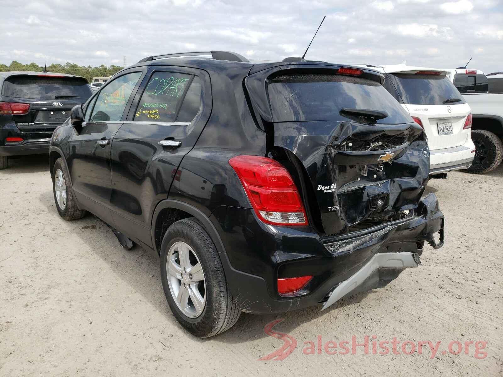 3GNCJLSB5KL254763 2019 CHEVROLET TRAX