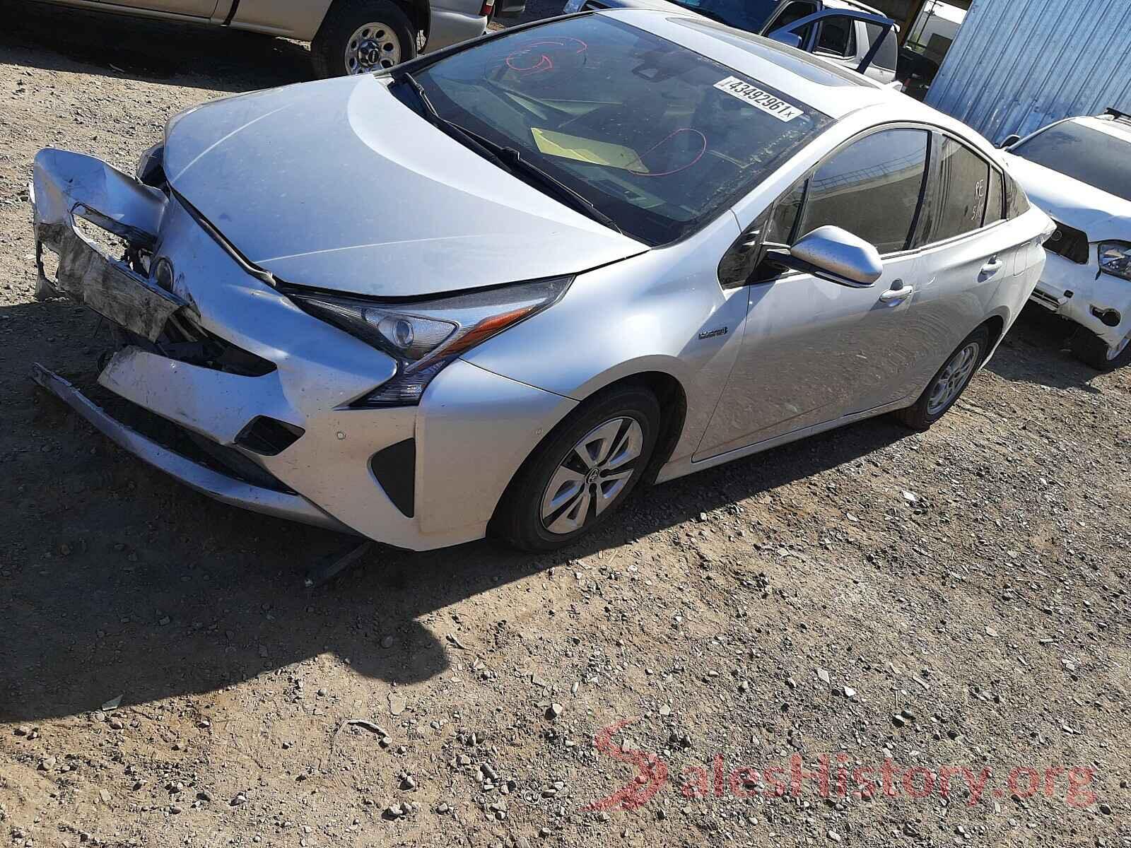 JTDKARFU9H3046490 2017 TOYOTA PRIUS