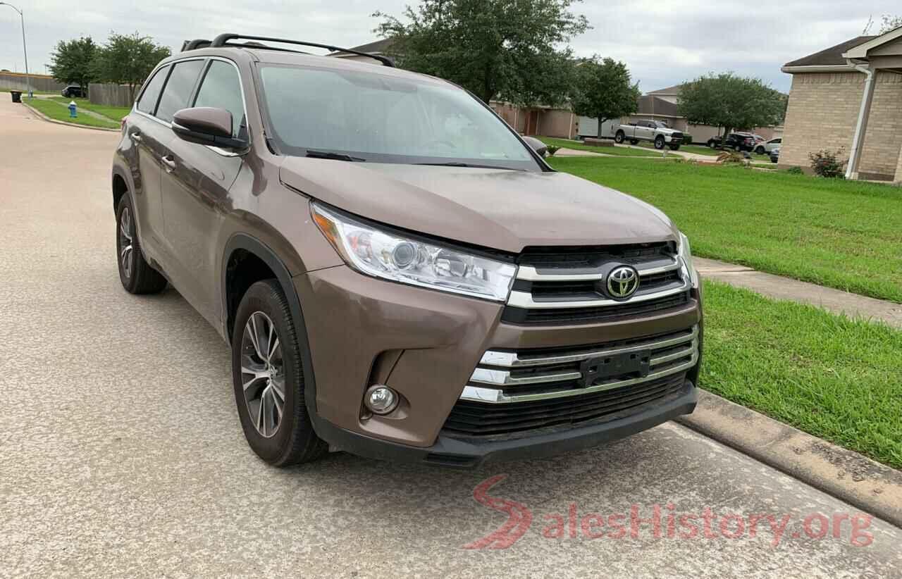 5TDZZRFH1JS288110 2018 TOYOTA HIGHLANDER