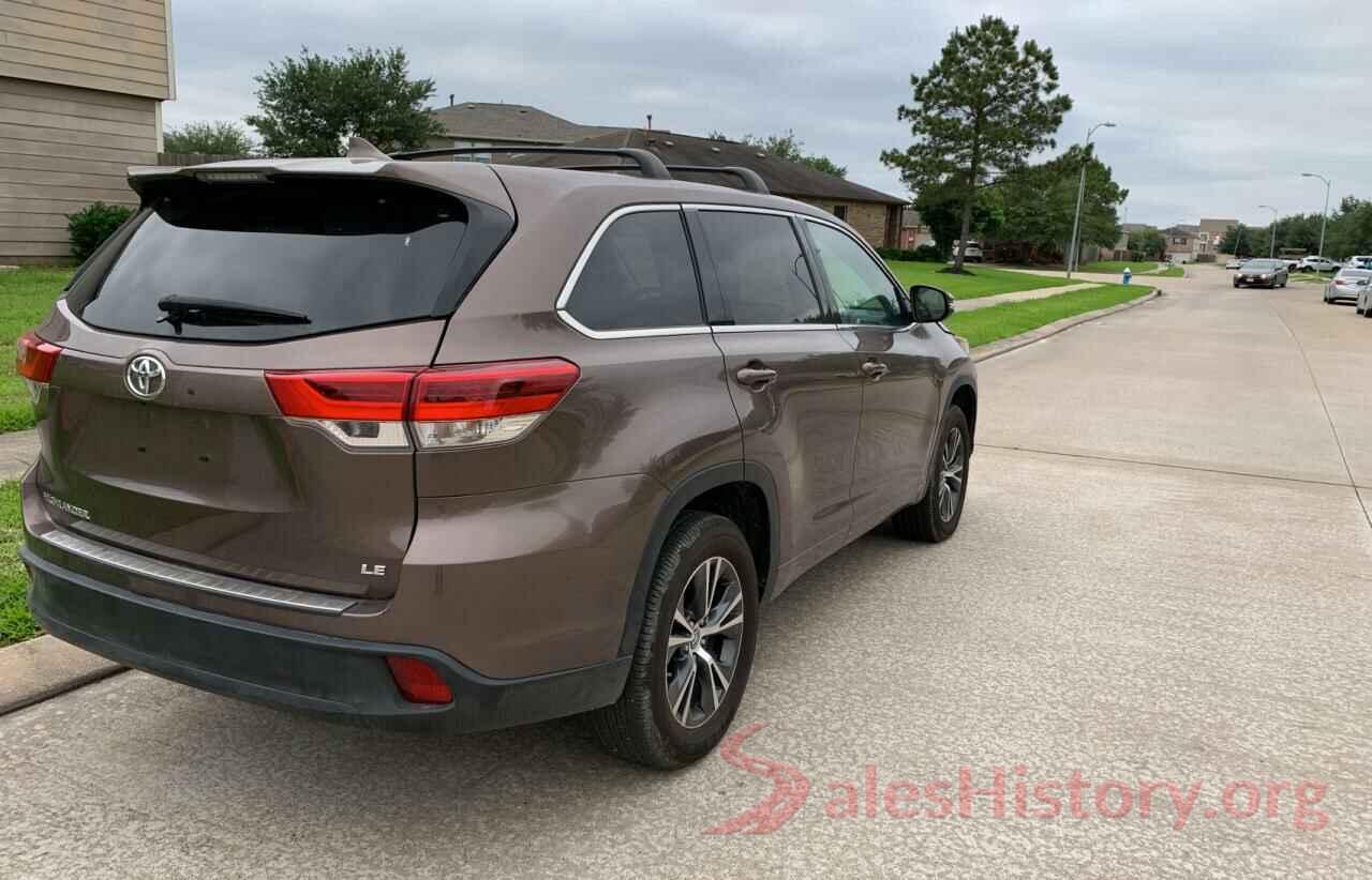 5TDZZRFH1JS288110 2018 TOYOTA HIGHLANDER