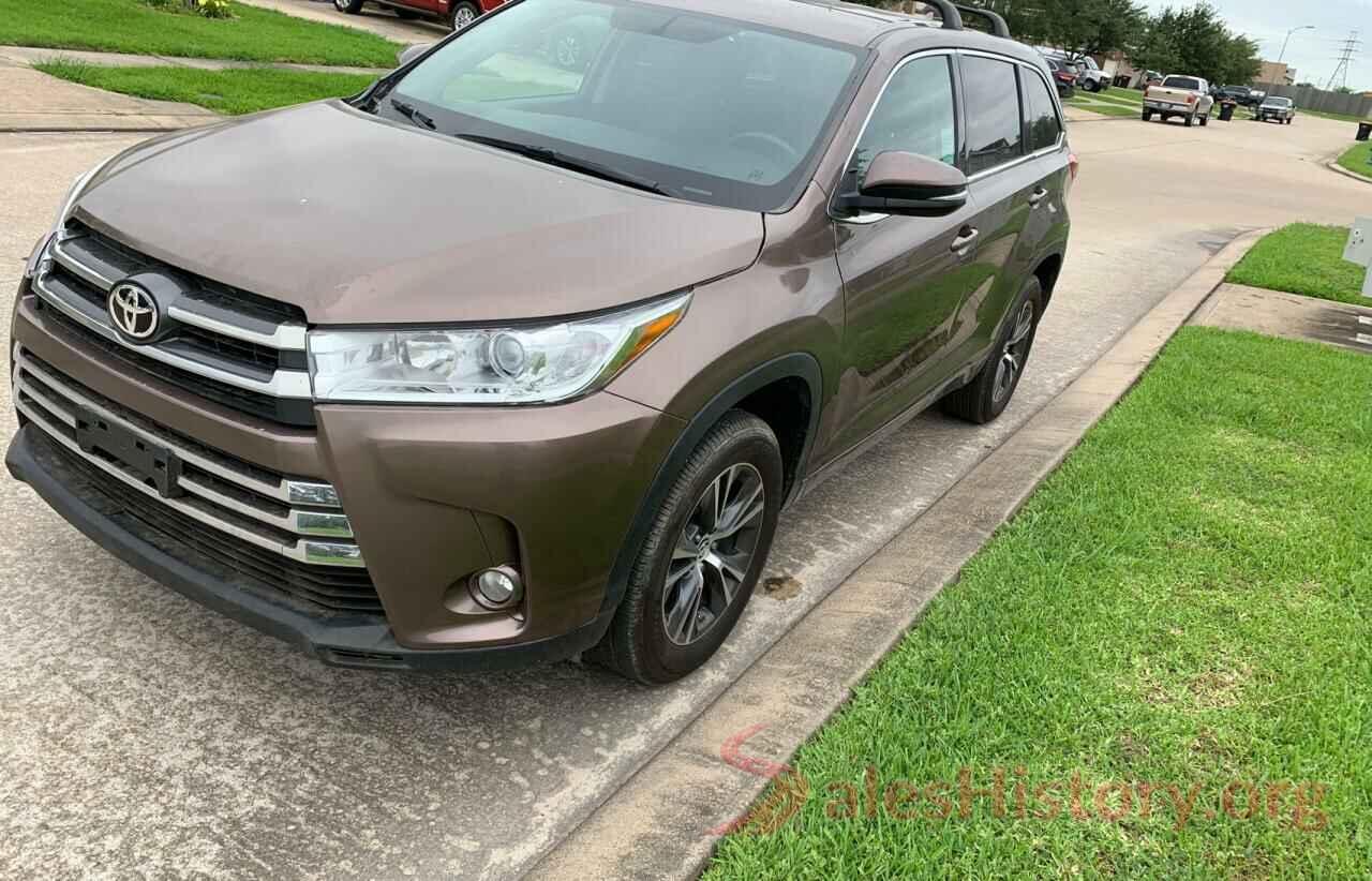 5TDZZRFH1JS288110 2018 TOYOTA HIGHLANDER