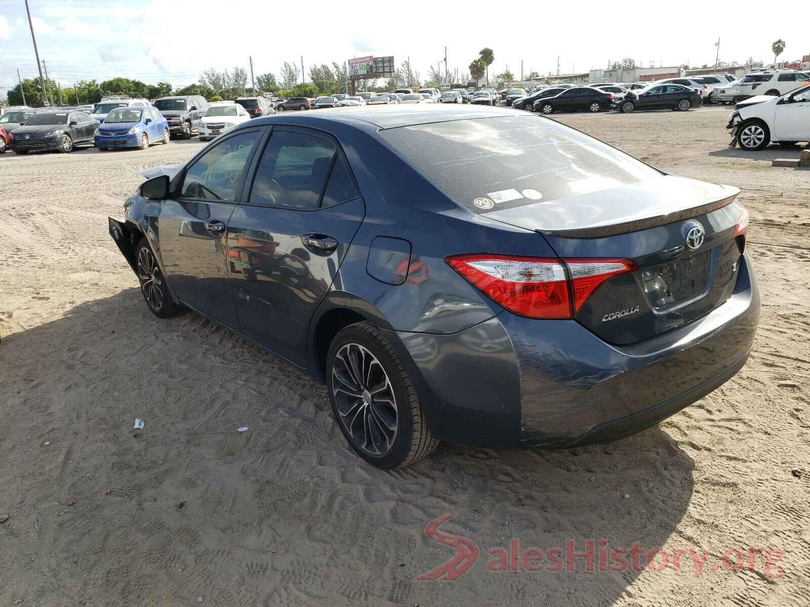 2T1BURHE3GC606555 2016 TOYOTA COROLLA