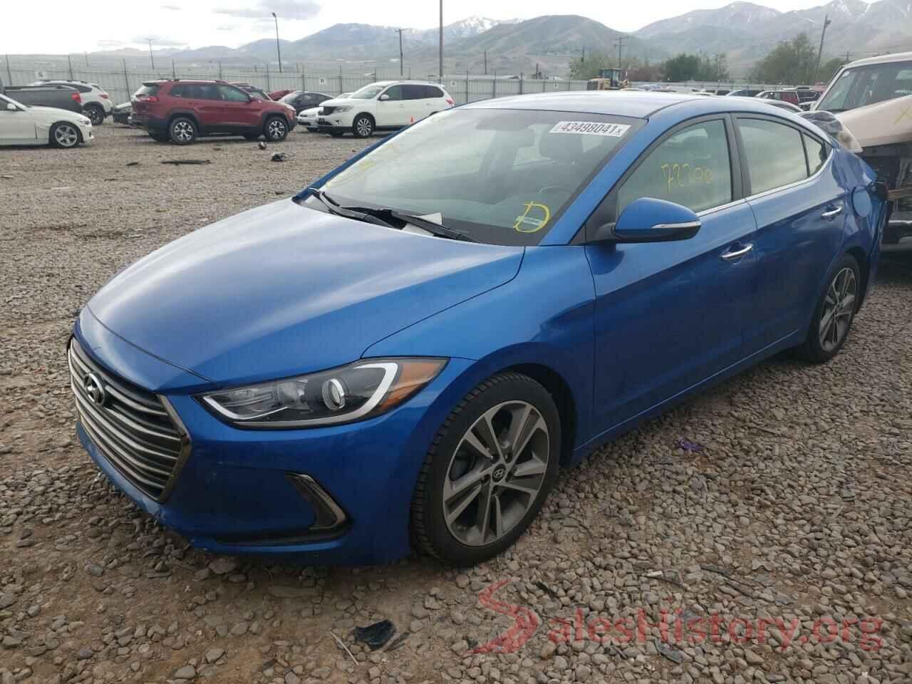 5NPD84LF2HH013431 2017 HYUNDAI ELANTRA