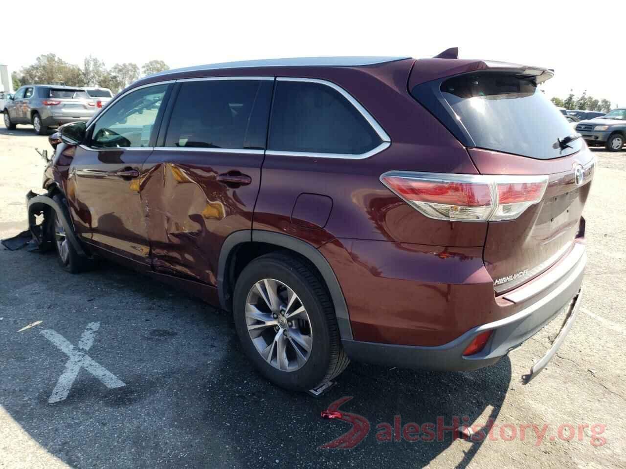 5TDKKRFH9FS085026 2015 TOYOTA HIGHLANDER